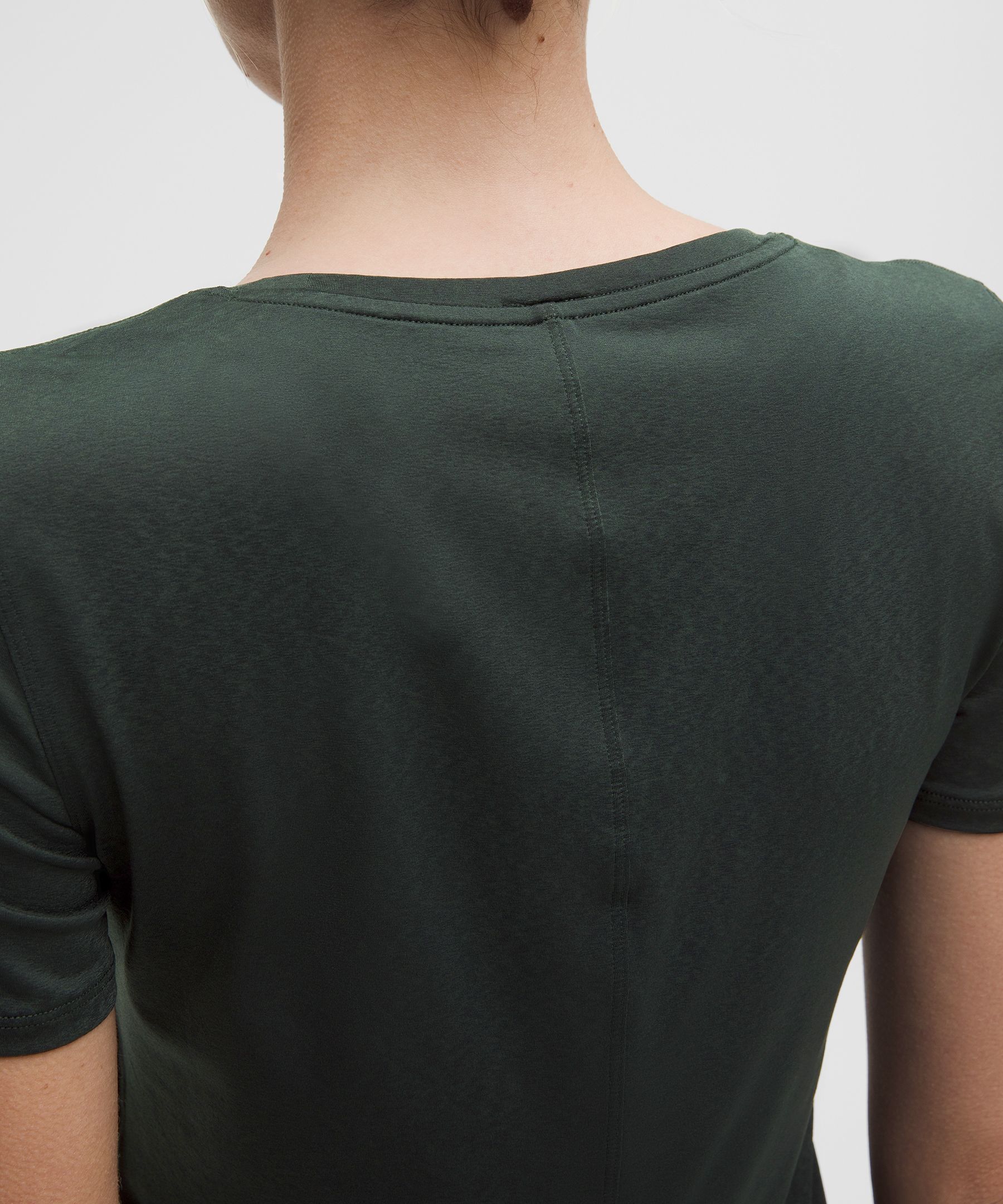 Lightweight Flowy Hem Short-Sleeve Shirt | Women's Short Sleeve Shirts & Tee's