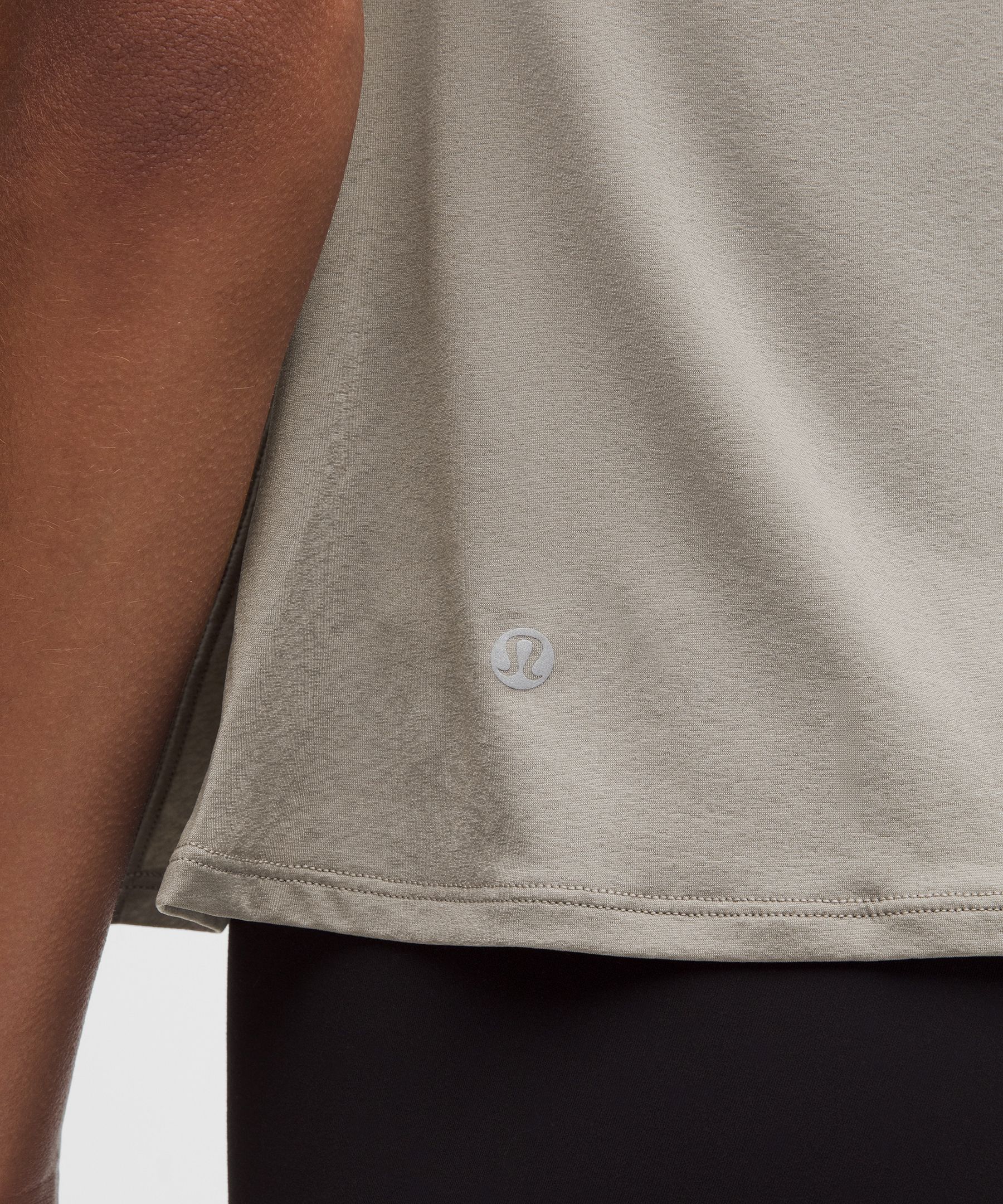 Lightweight Flowy Hem Short-Sleeve Shirt | Women's Short Sleeve Shirts & Tee's