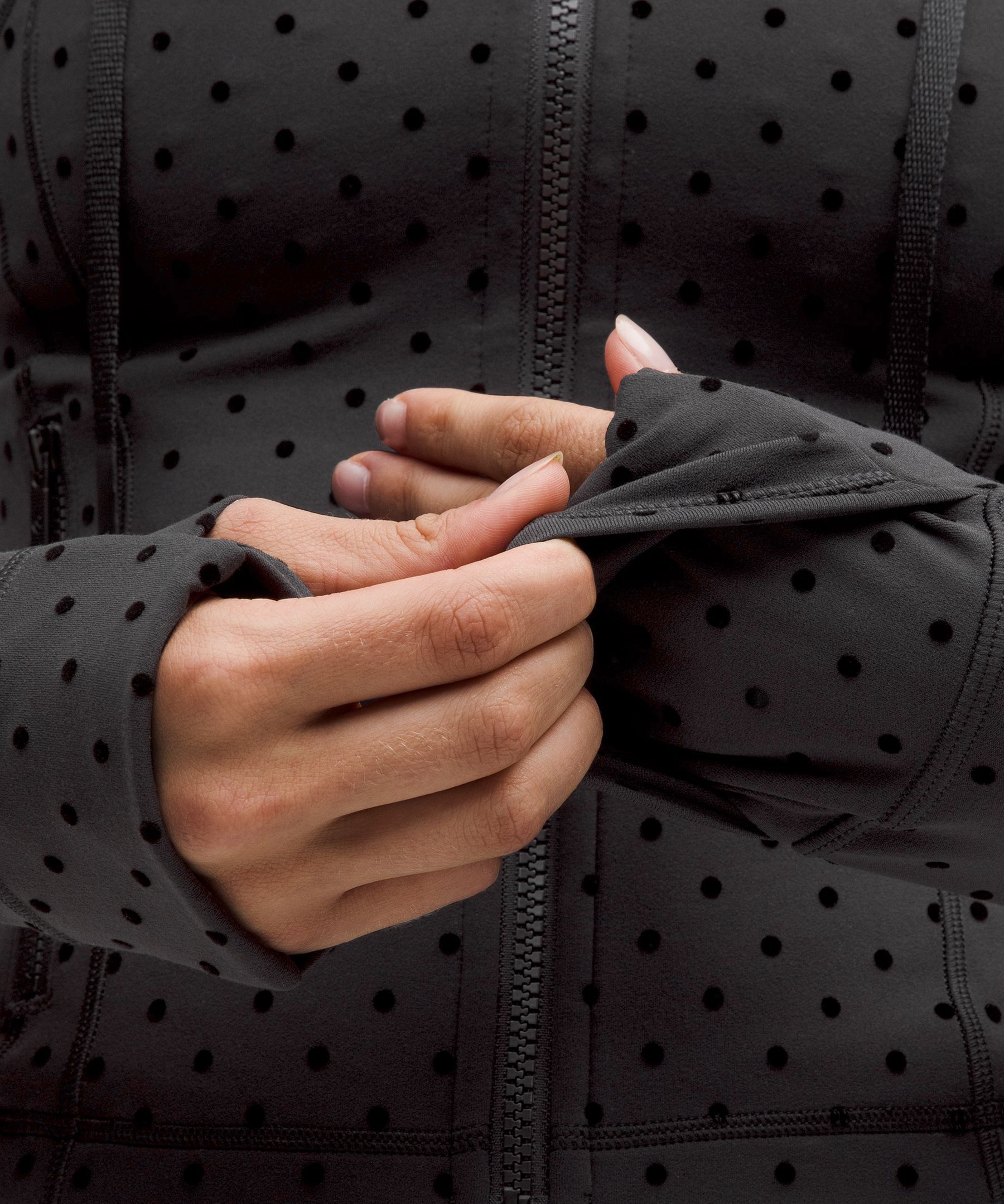 Define フード付きクロップジャケット Nulu *フロック | ジャケット