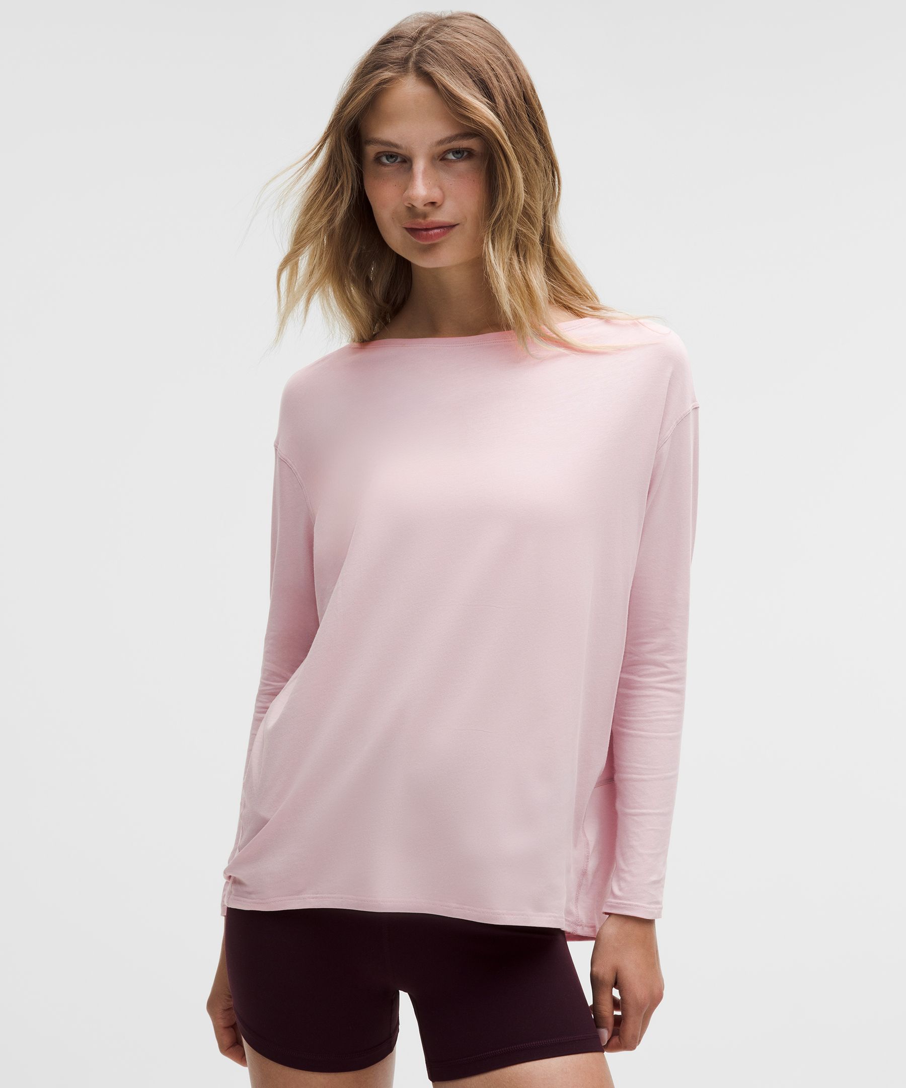 Back in Action コットン長袖シャツ | ロングスリーブ | Lululemon JP