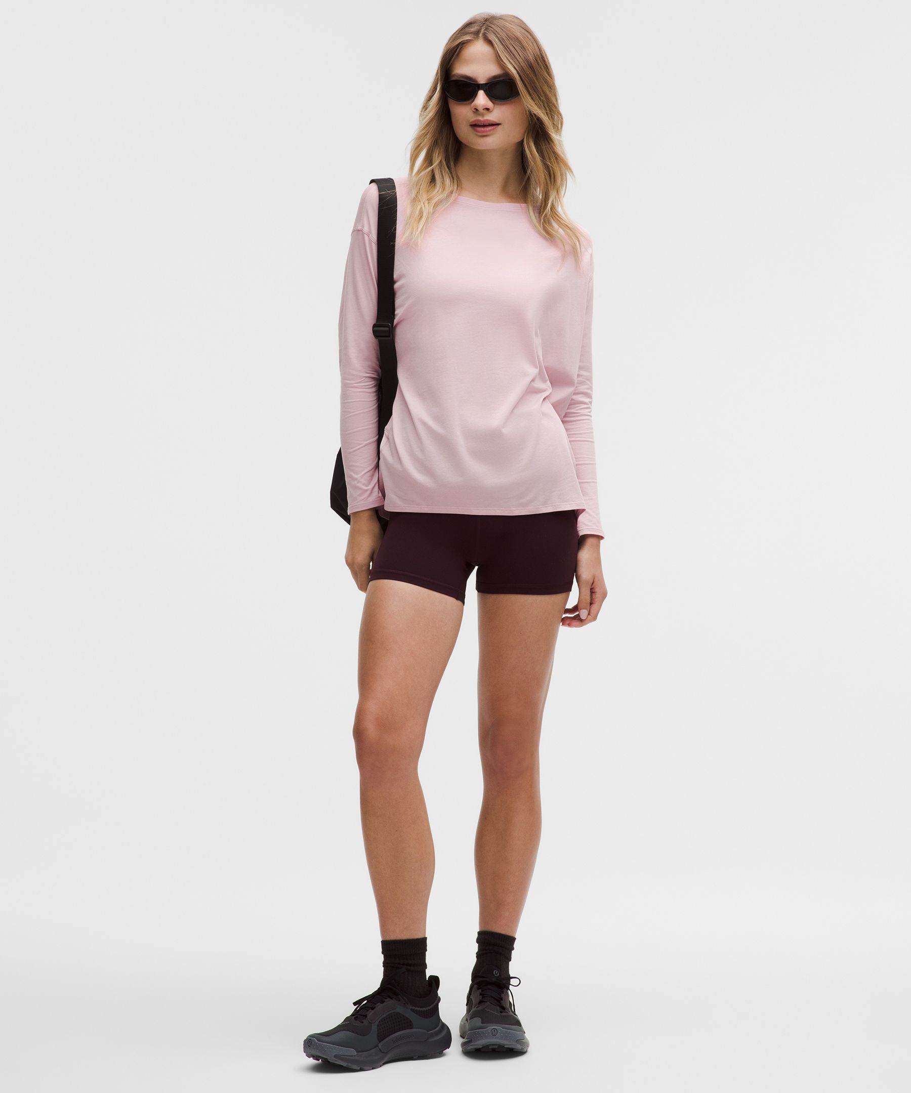 Back in Action コットン長袖シャツ | ロングスリーブ | Lululemon JP