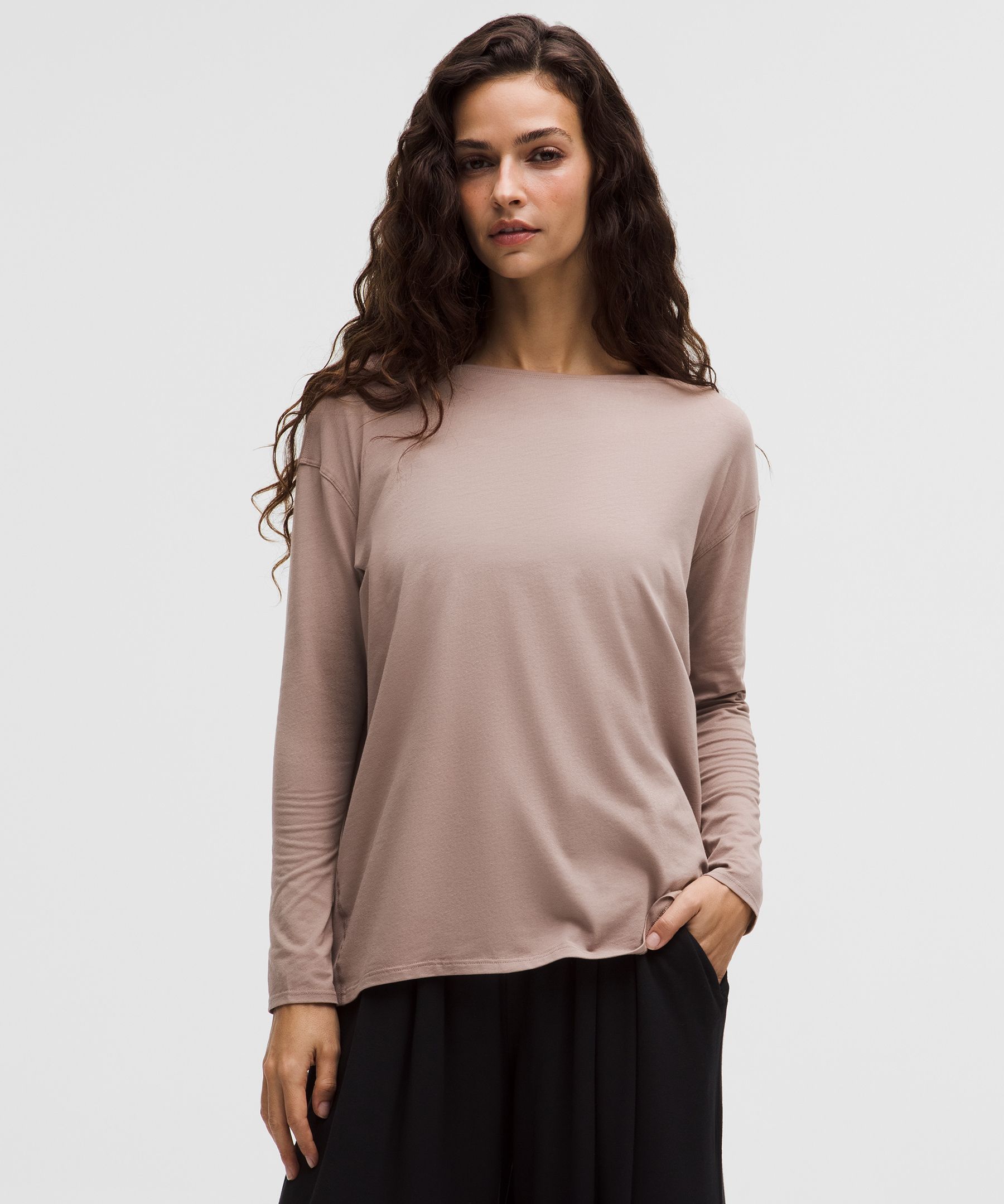 Back In Action Organic Cotton-Blend Long-Sleeve Shirt