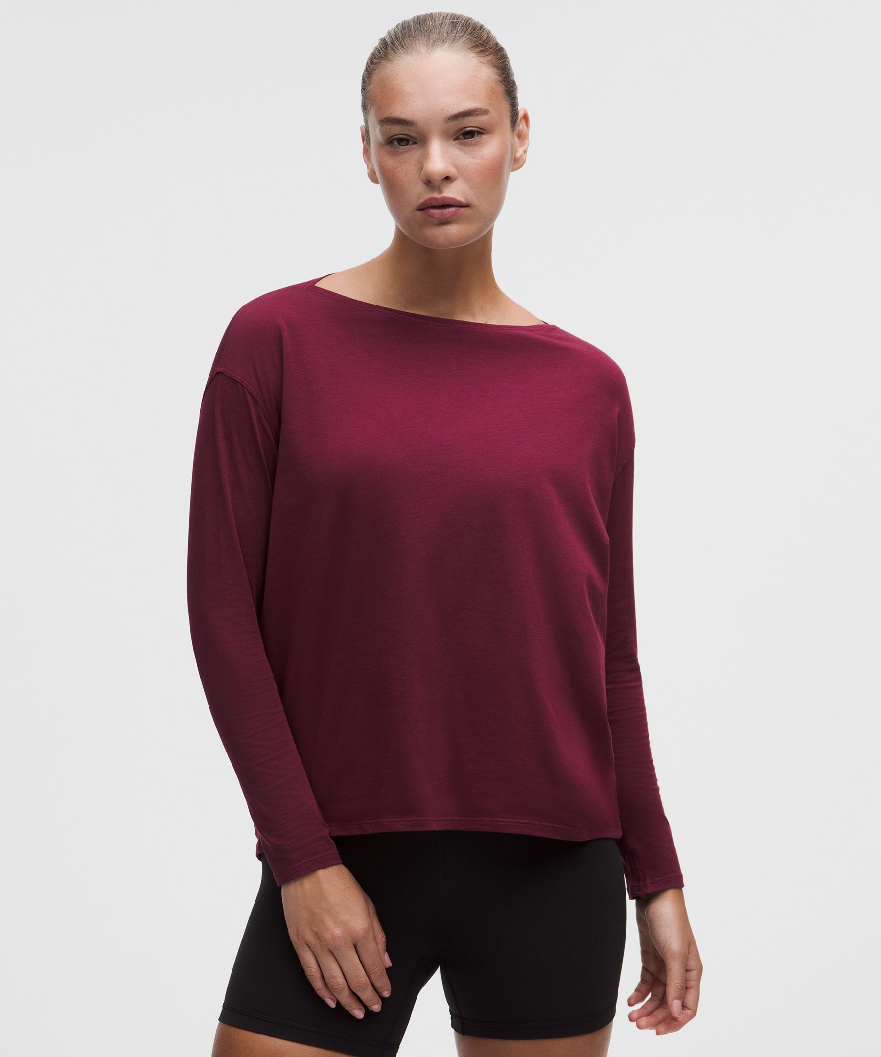 Back In Action Organic Cotton-Blend Long-Sleeve Shirt