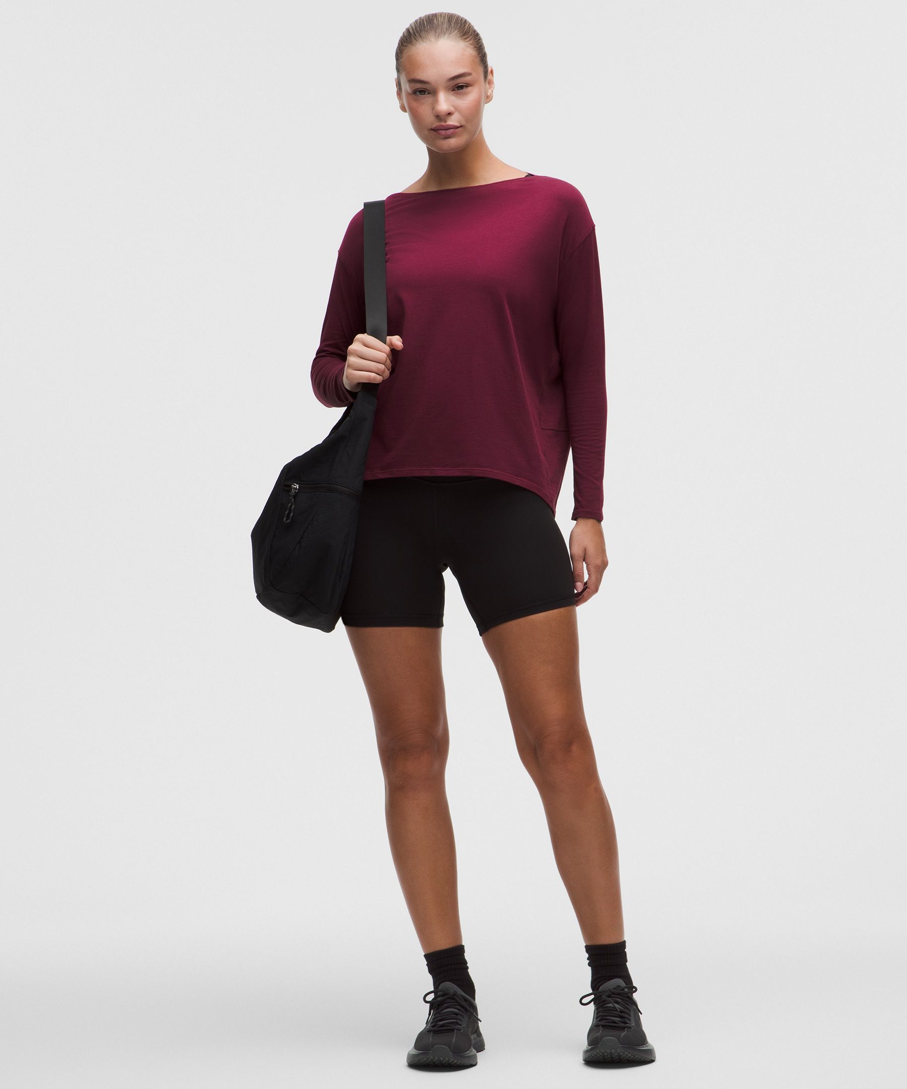 Back In Action Organic Cotton-Blend Long-Sleeve Shirt