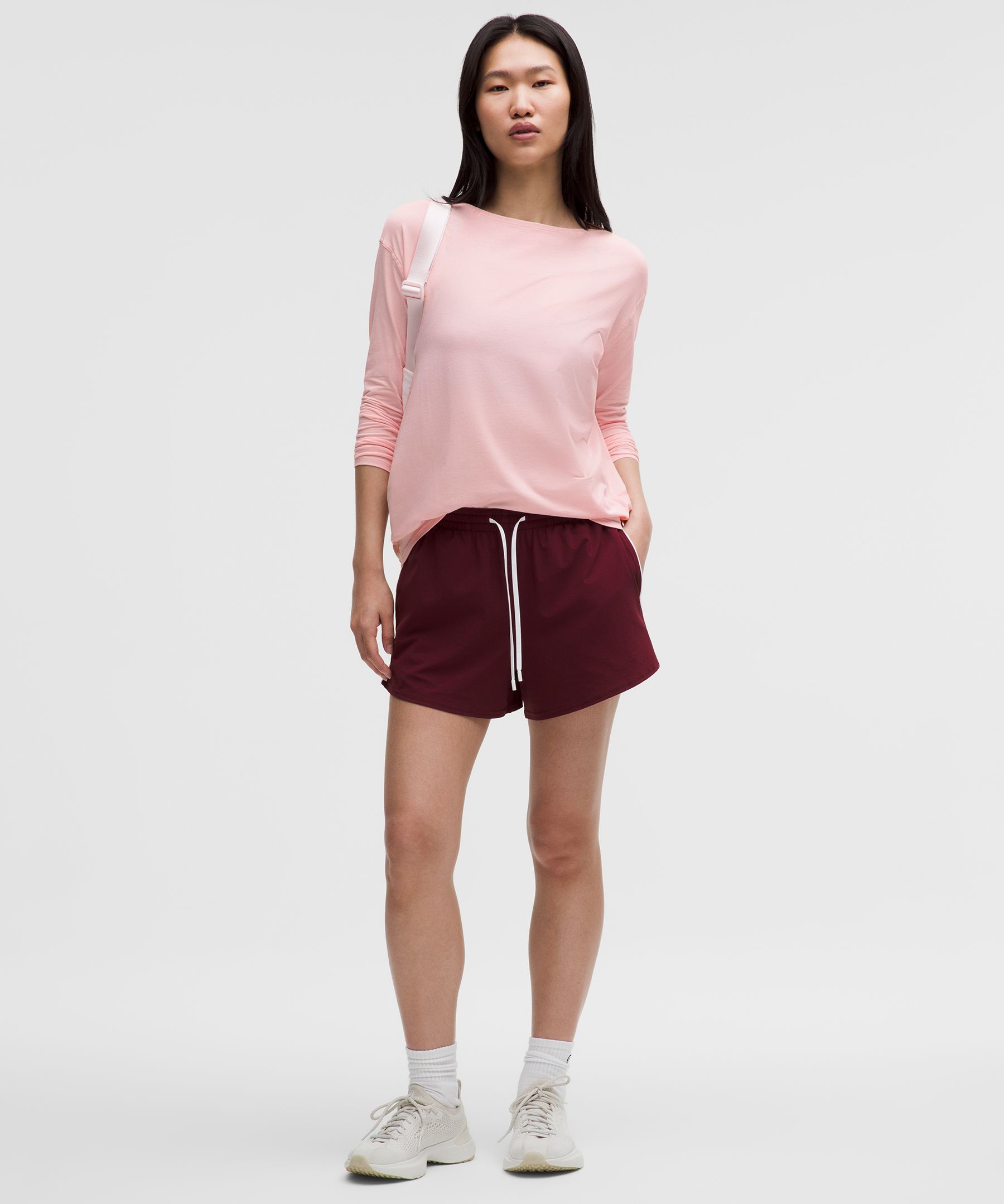 Back in Action コットン長袖シャツ | ロングスリーブ | Lululemon JP
