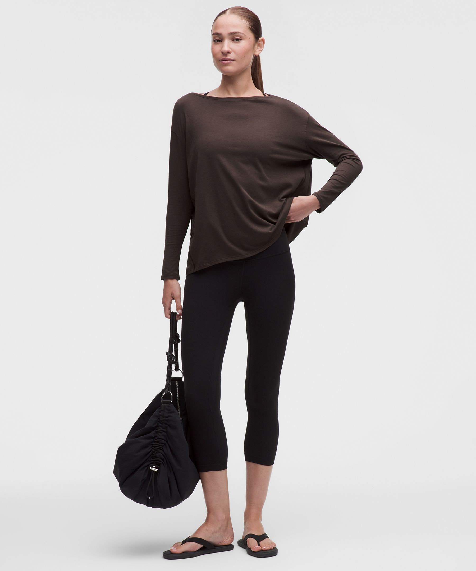 Back In Action Organic Cotton-Blend Long-Sleeve Shirt