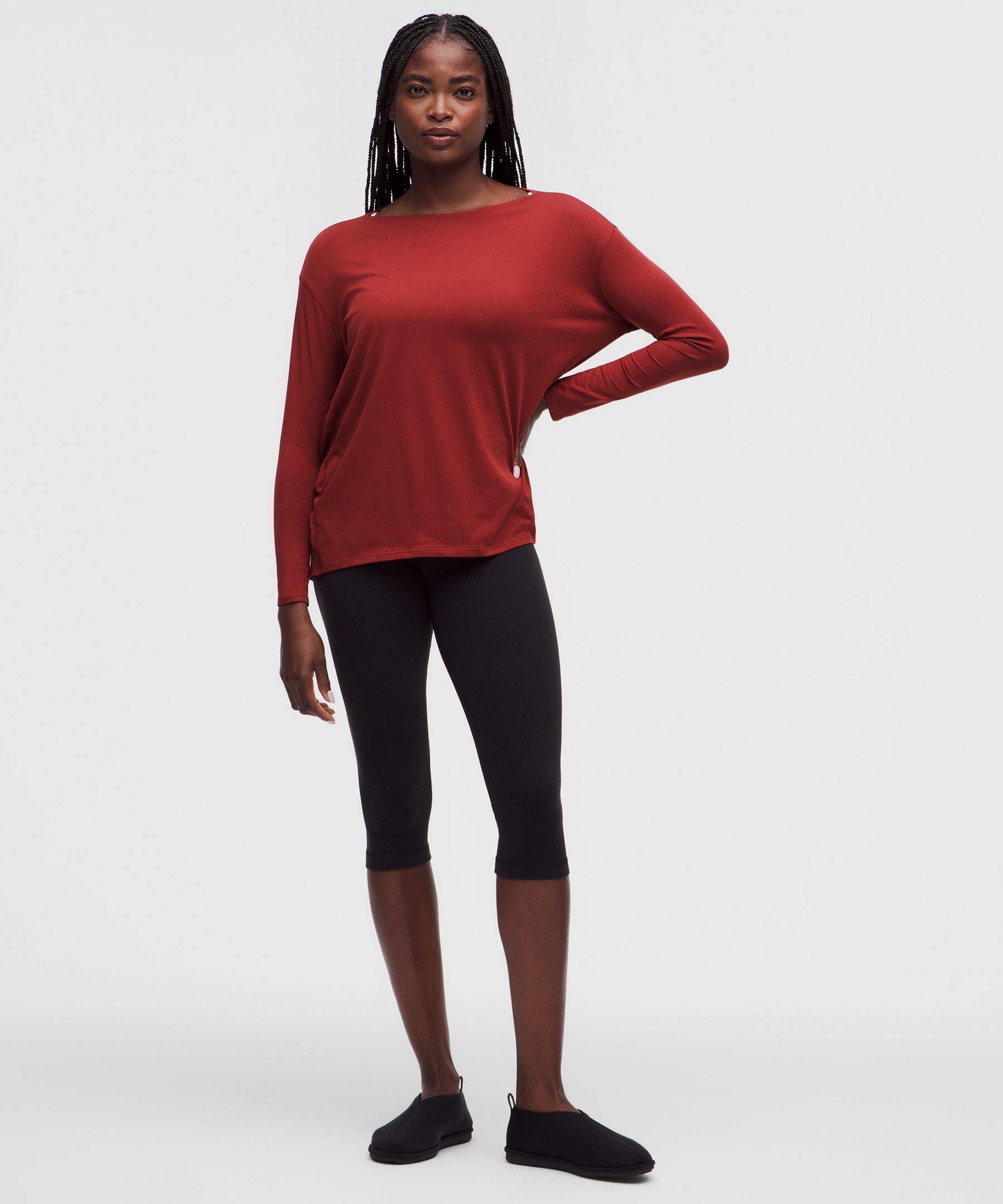 Back In Action Organic Cotton-Blend Long-Sleeve Shirt