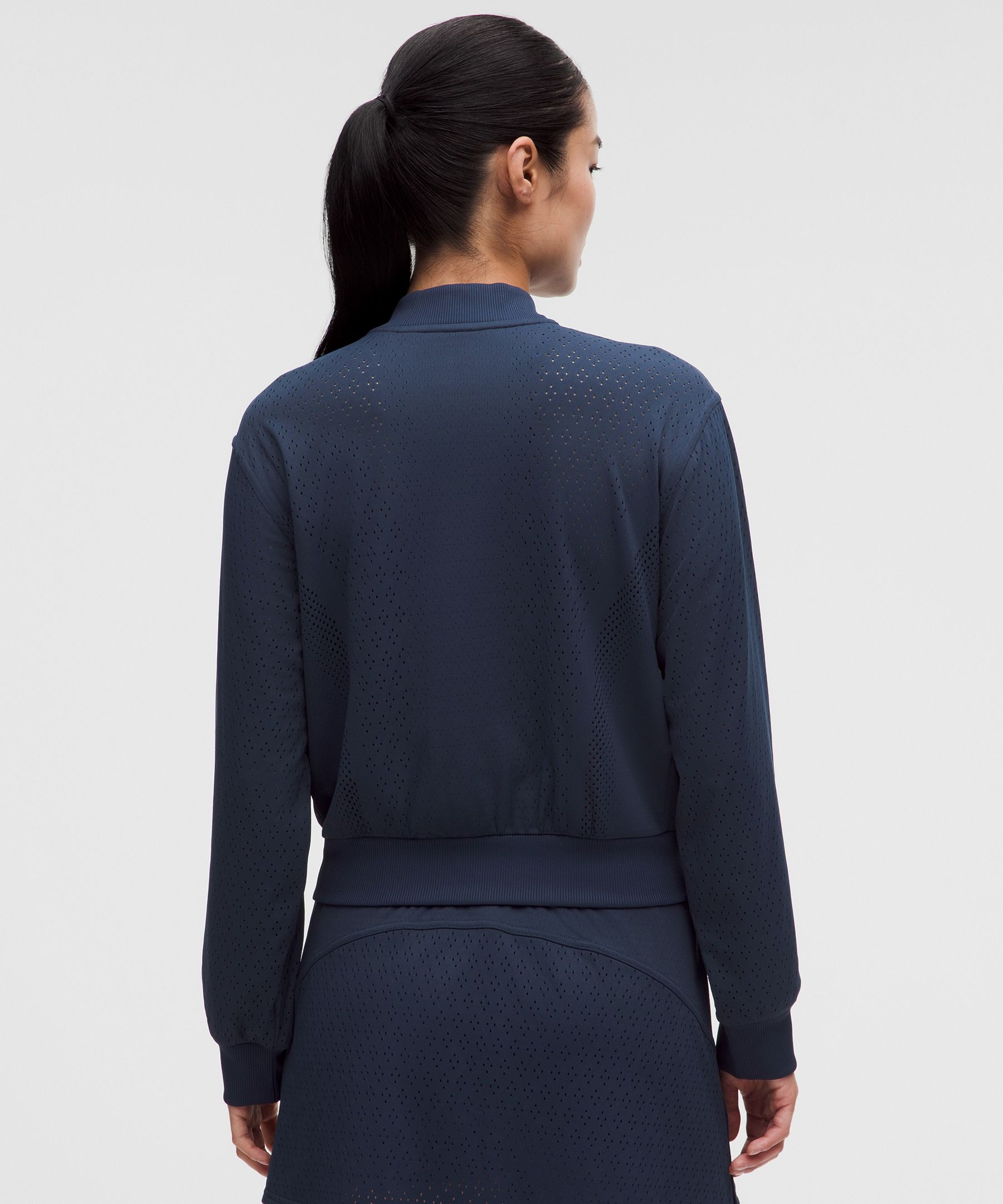 Ace Advantage Knit Mesh Tennis Jacket