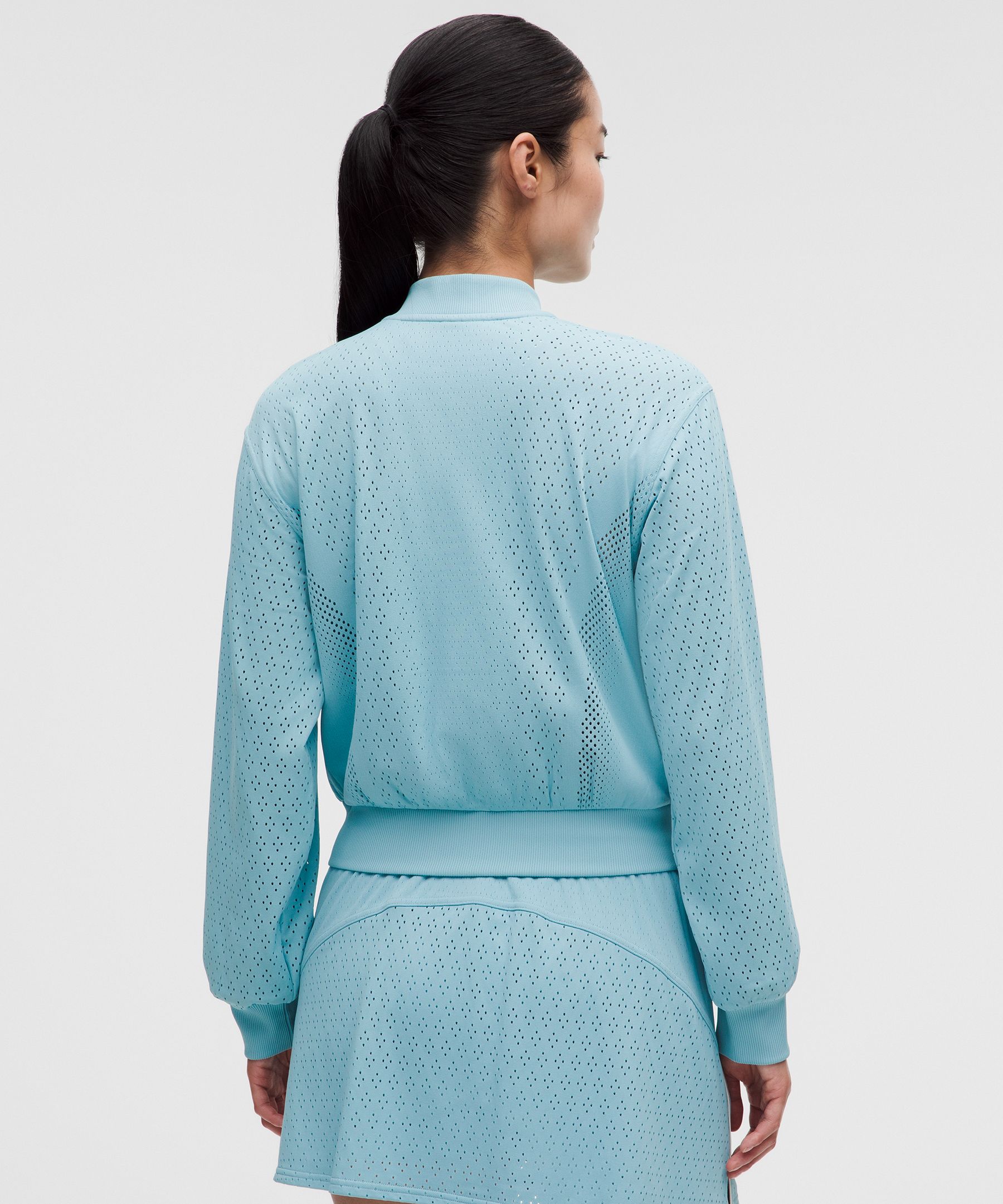Ace Advantage Knit Mesh Tennis Jacket