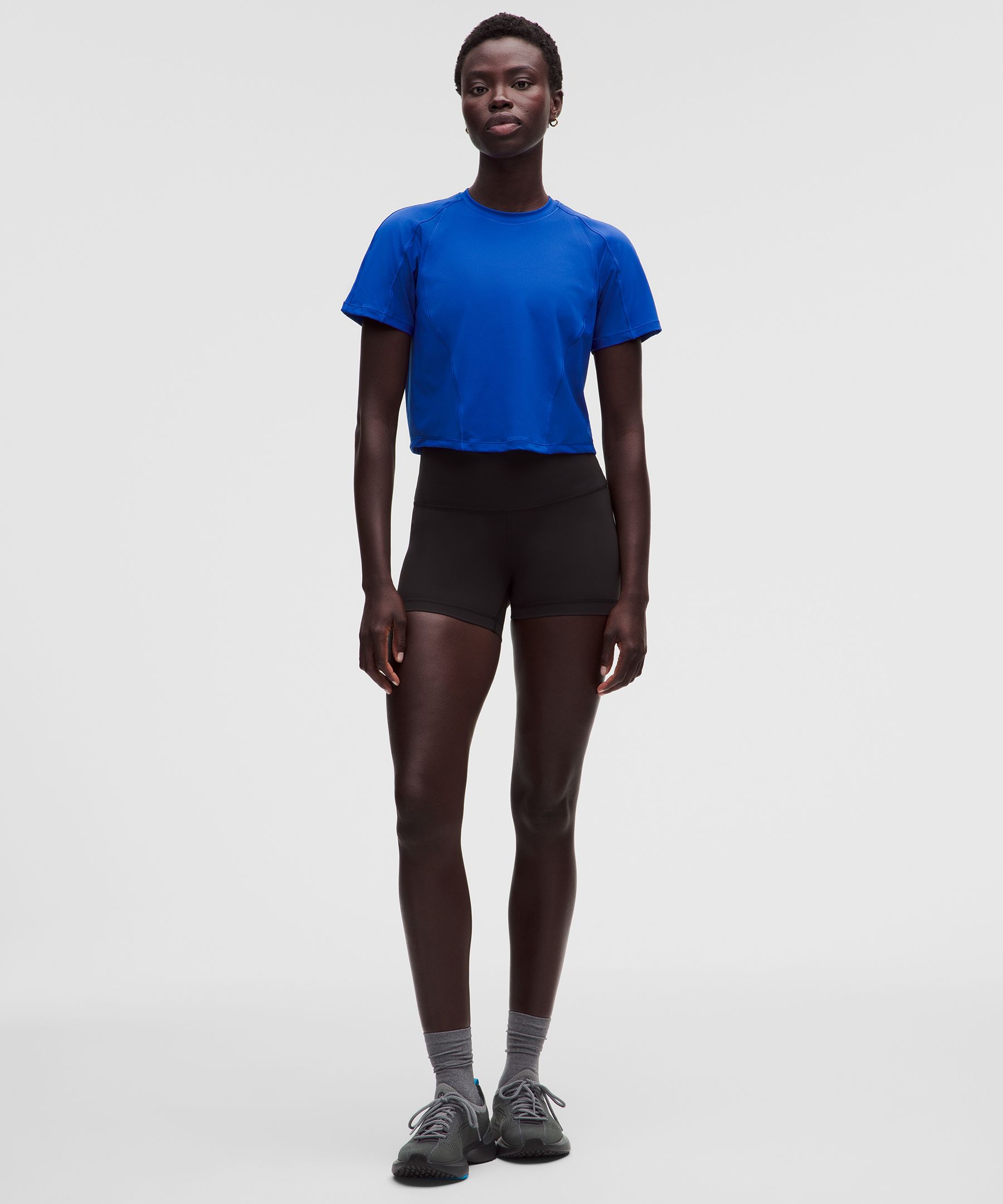 T-shirt d’entraînement avec bande en maille