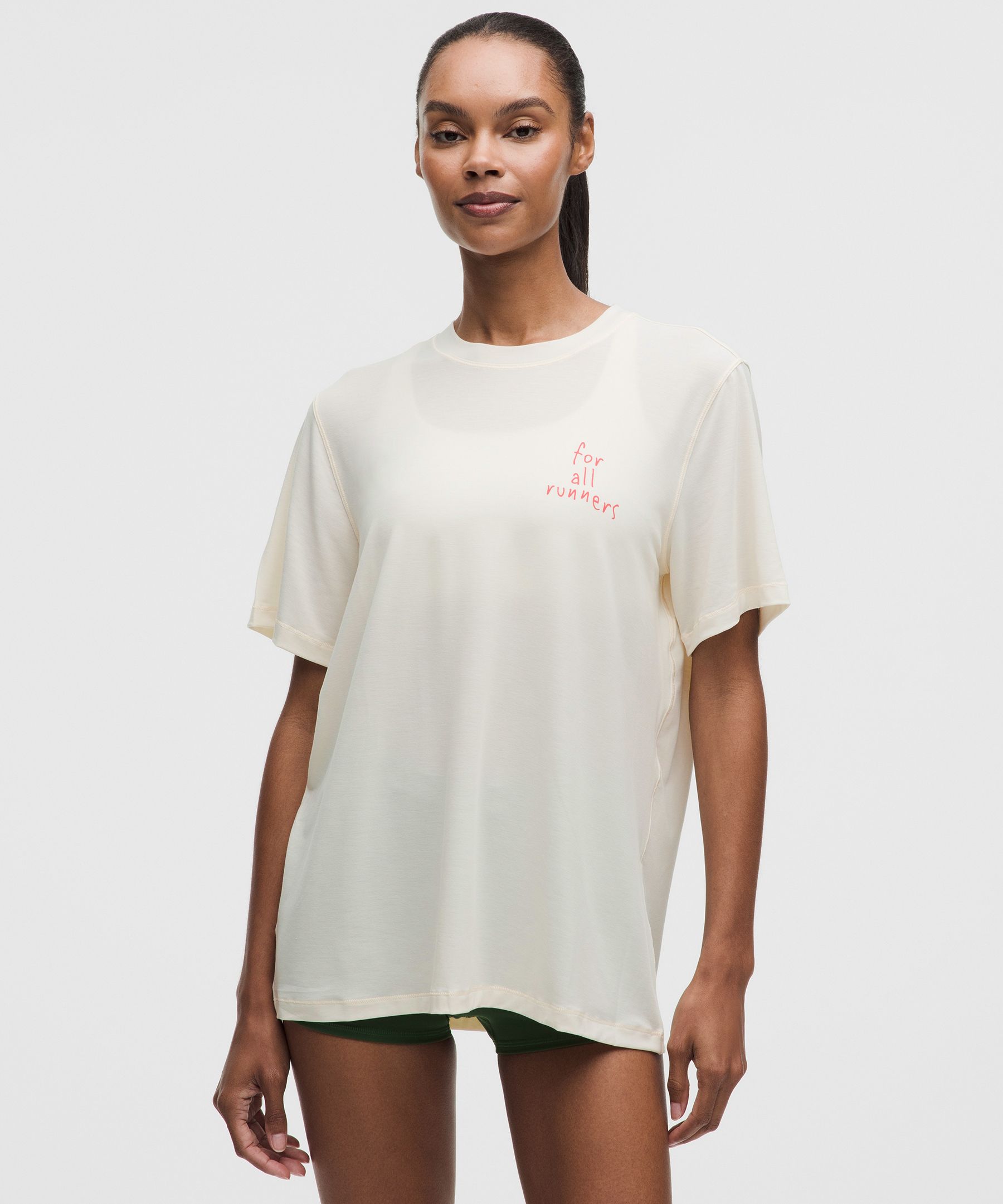 Jersey Training Short-Sleeve Shirt *For All Runners