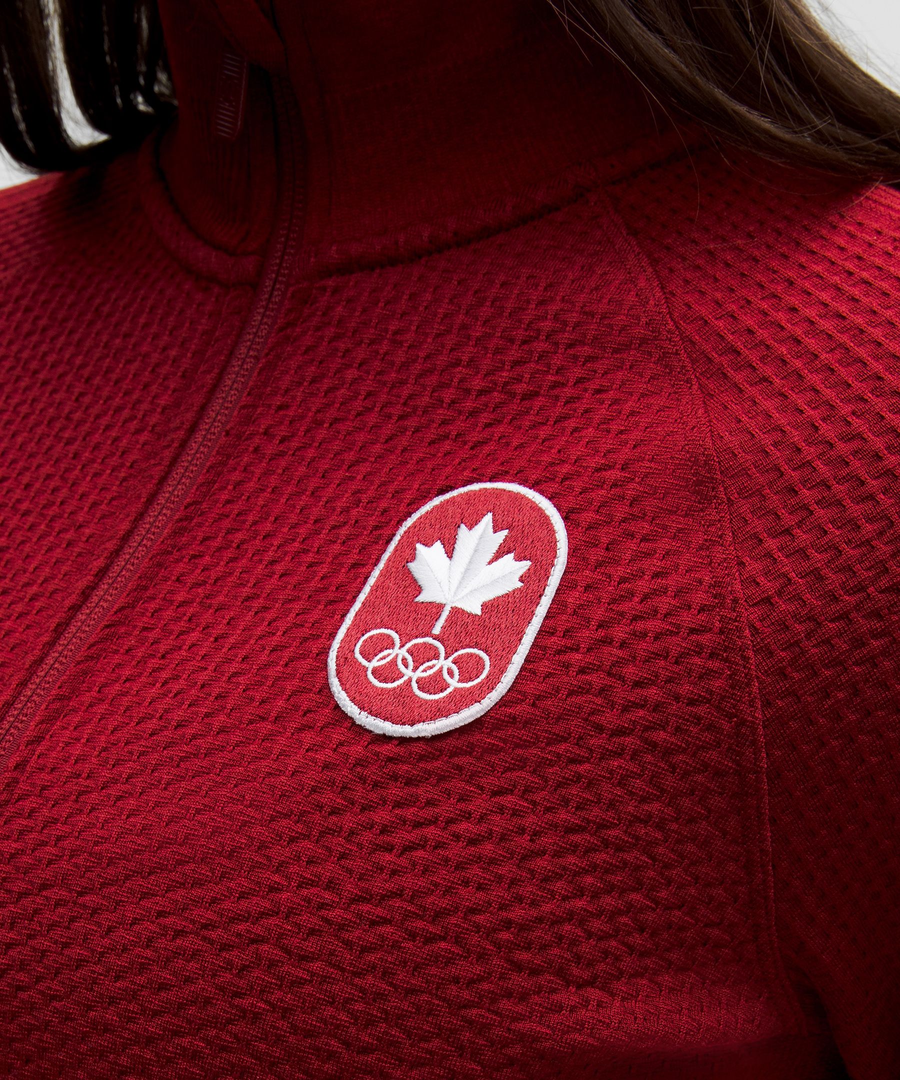 Team Canada Women's Engineered Warmth Half Zip *COC Logo
