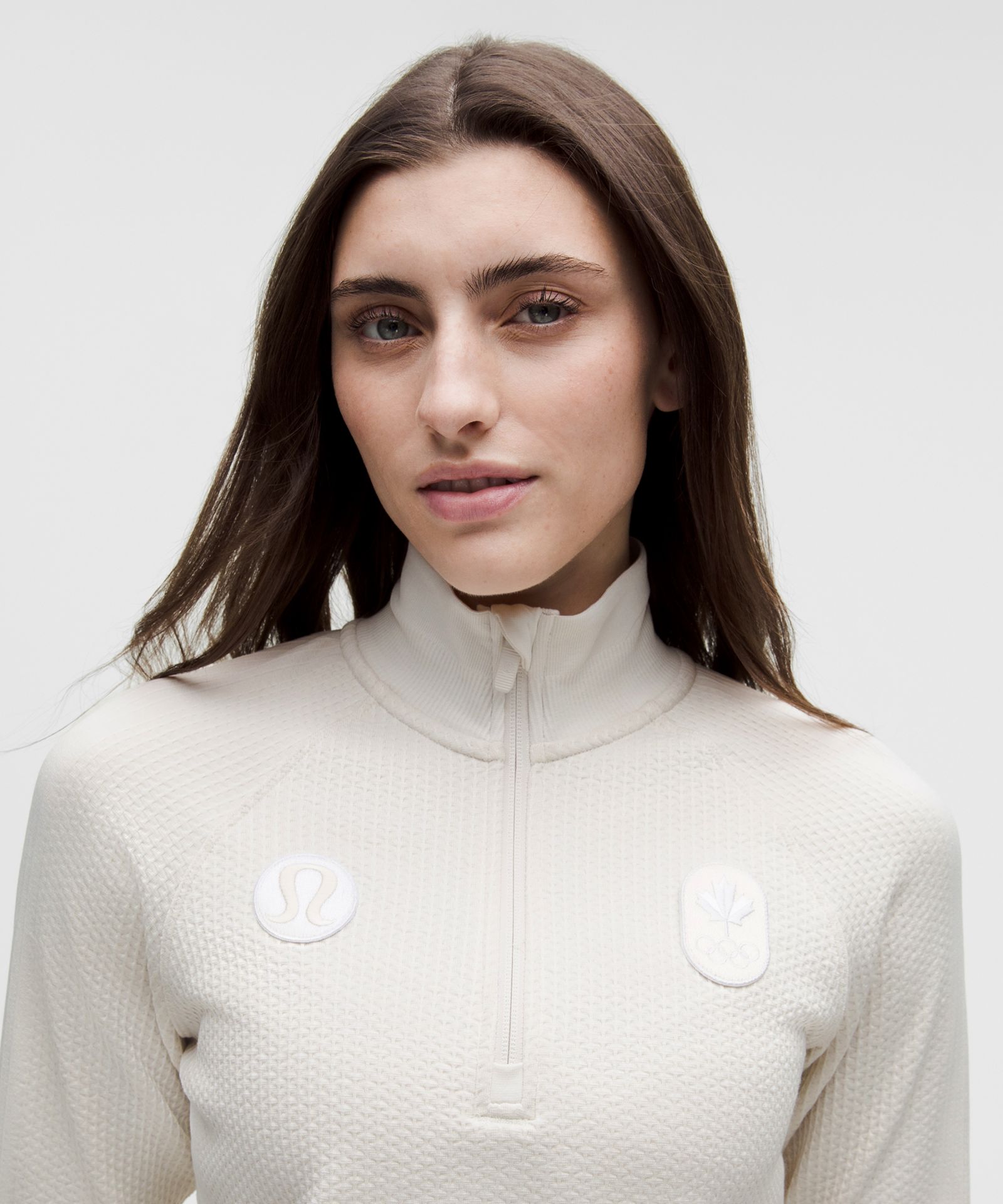 Lululemon Team Canada Women's Engineered Warmth Half Zip *COC Logo — фото 4