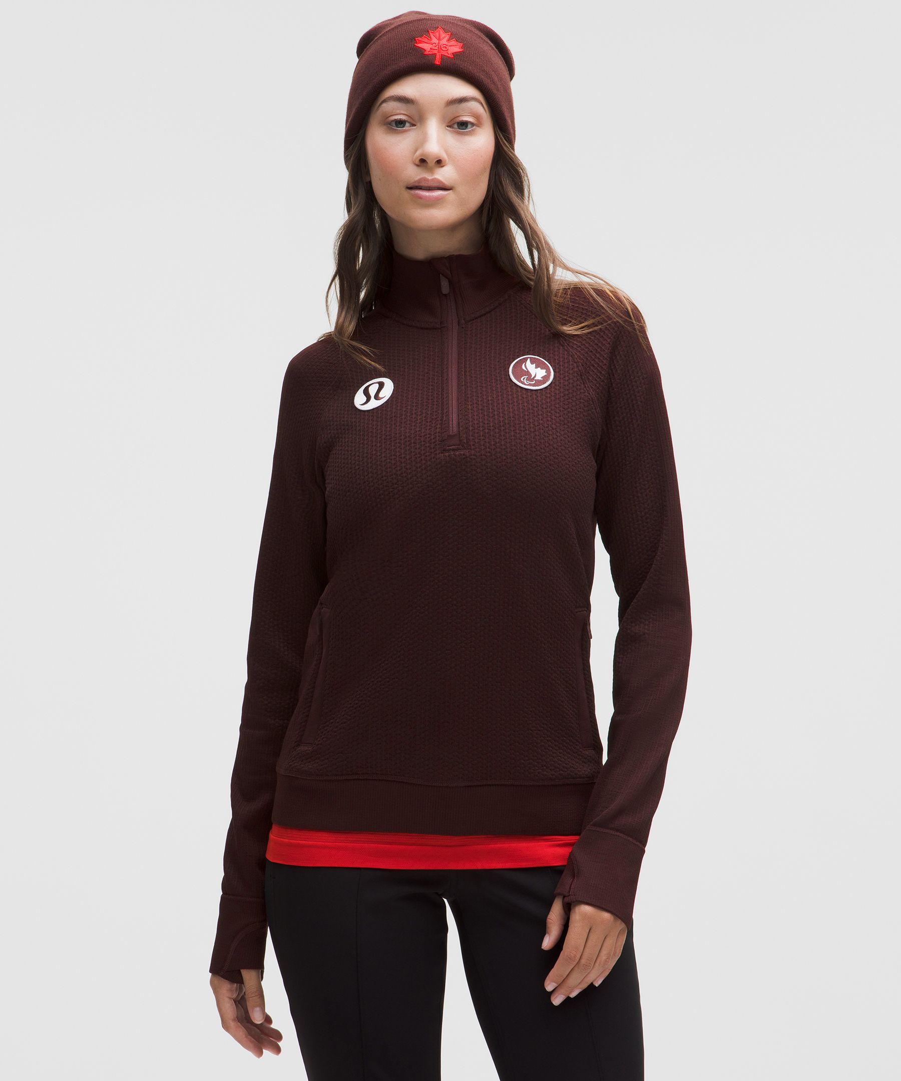 Team Canada Women's Engineered Warmth Half Zip 
