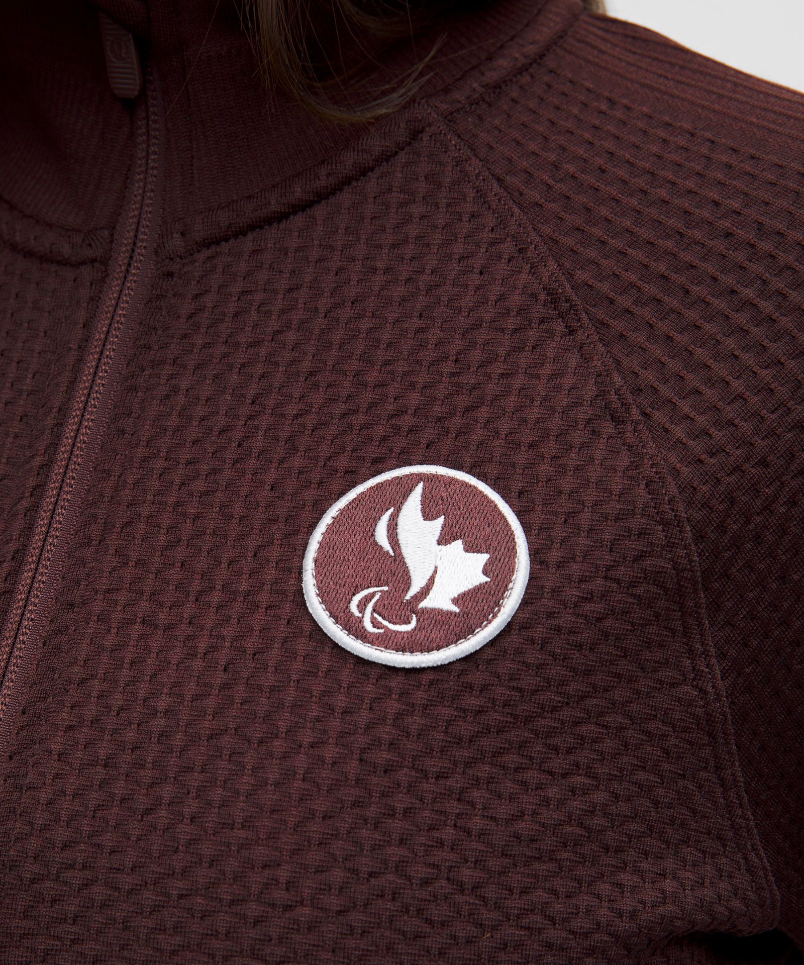 Lululemon Team Canada Women's Engineered Warmth Half Zip *CPC Logo — фото 8