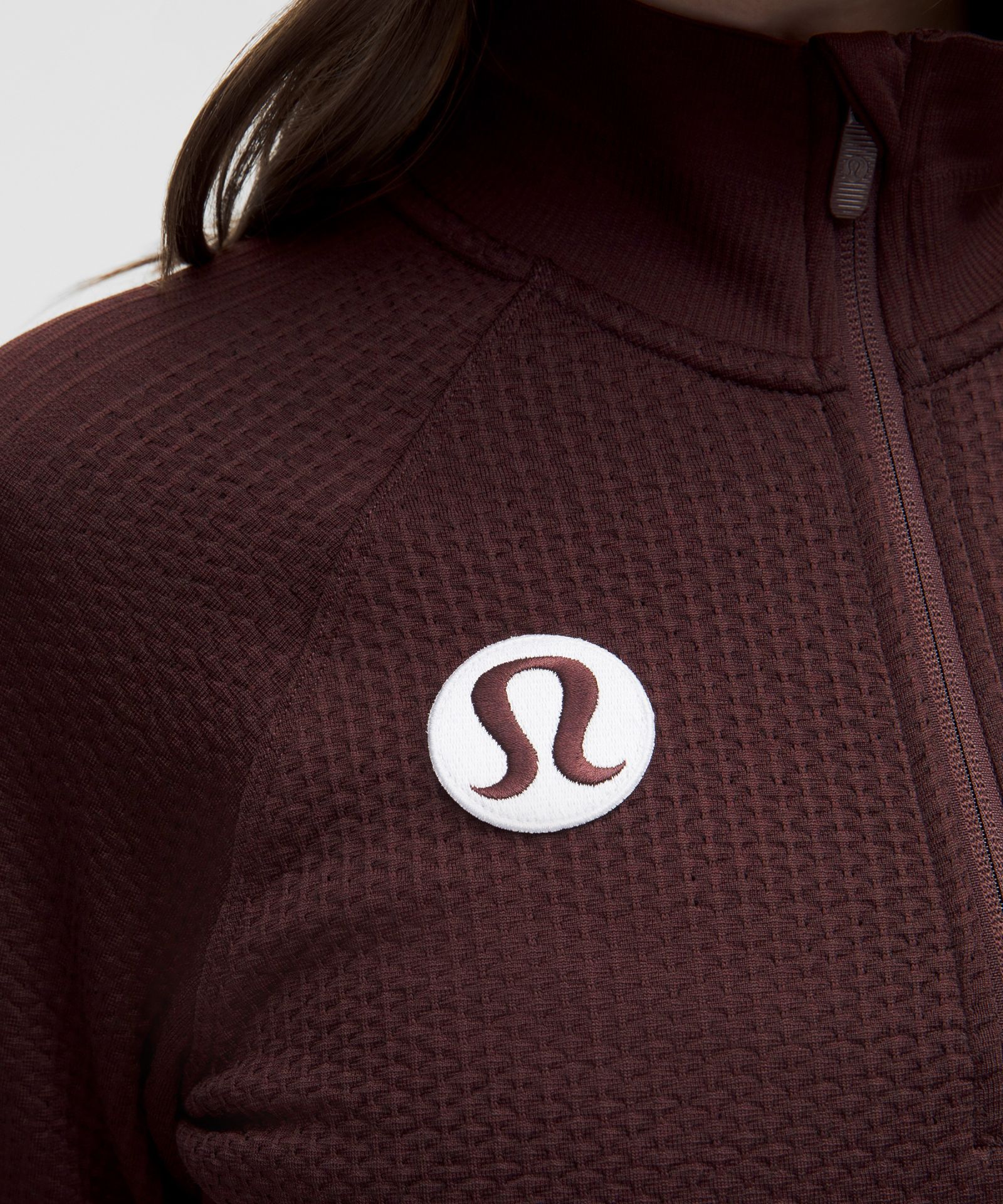 Lululemon Team Canada Women's Engineered Warmth Half Zip *CPC Logo — фото 9
