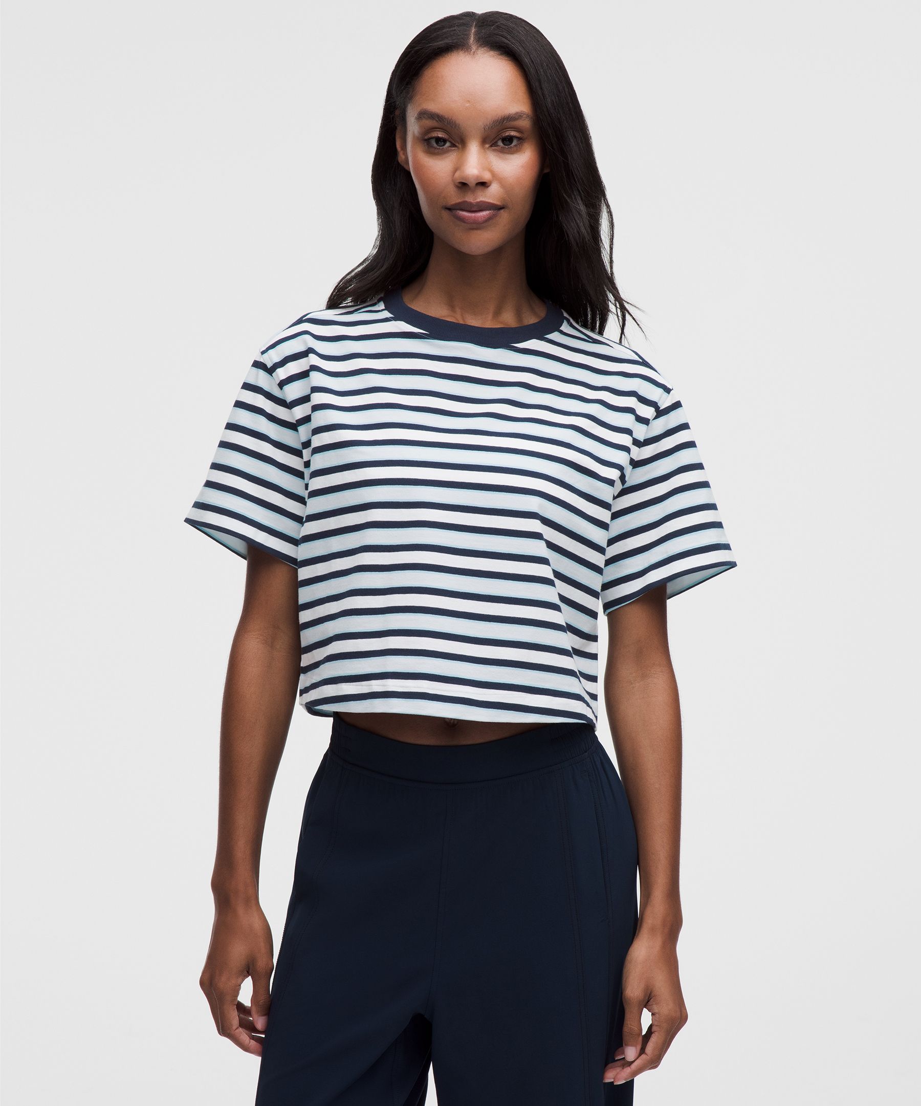 All Yours Organic Cotton Cropped T-Shirt