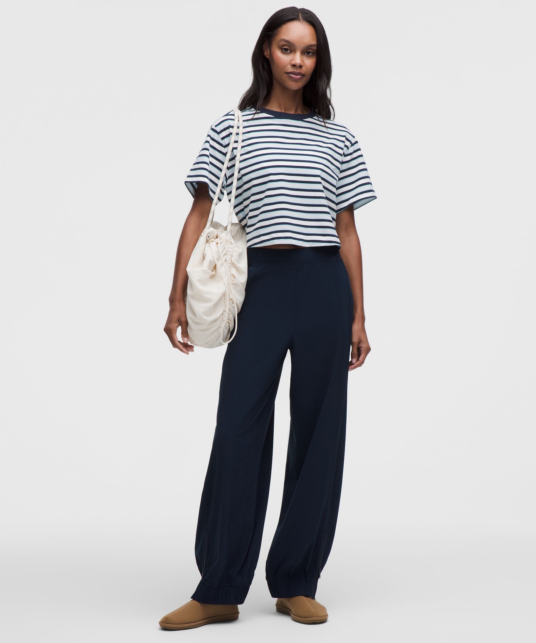 All Yours Organic Cotton Cropped T-Shirt