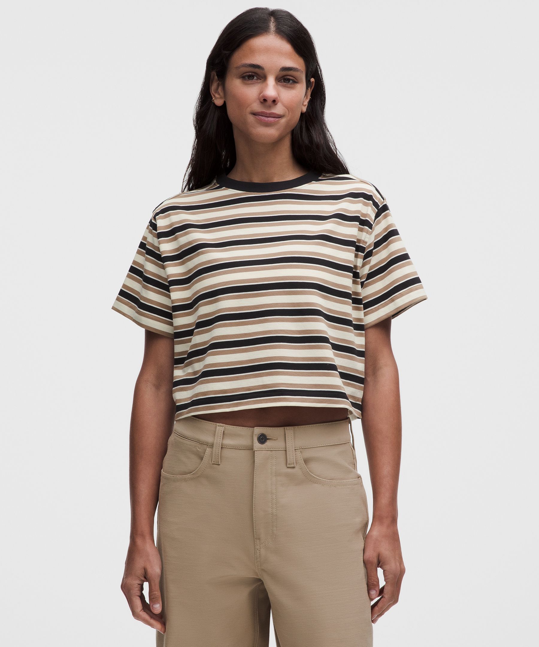 All Yours Organic Cotton Cropped T-Shirt