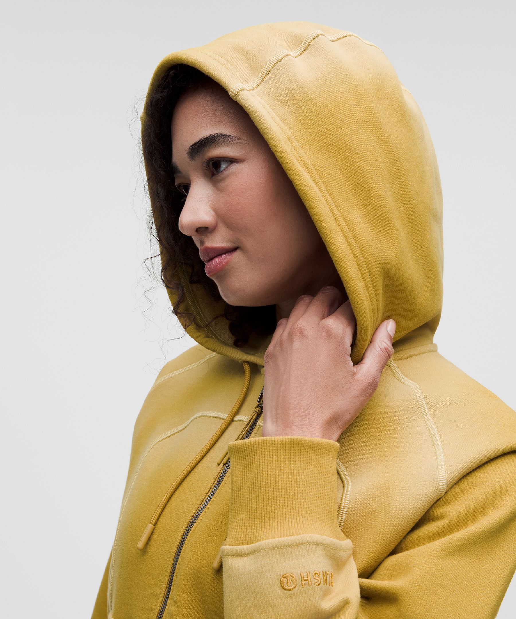 Faded French Terry Full-Zip Hoodie *SLNSH Collection