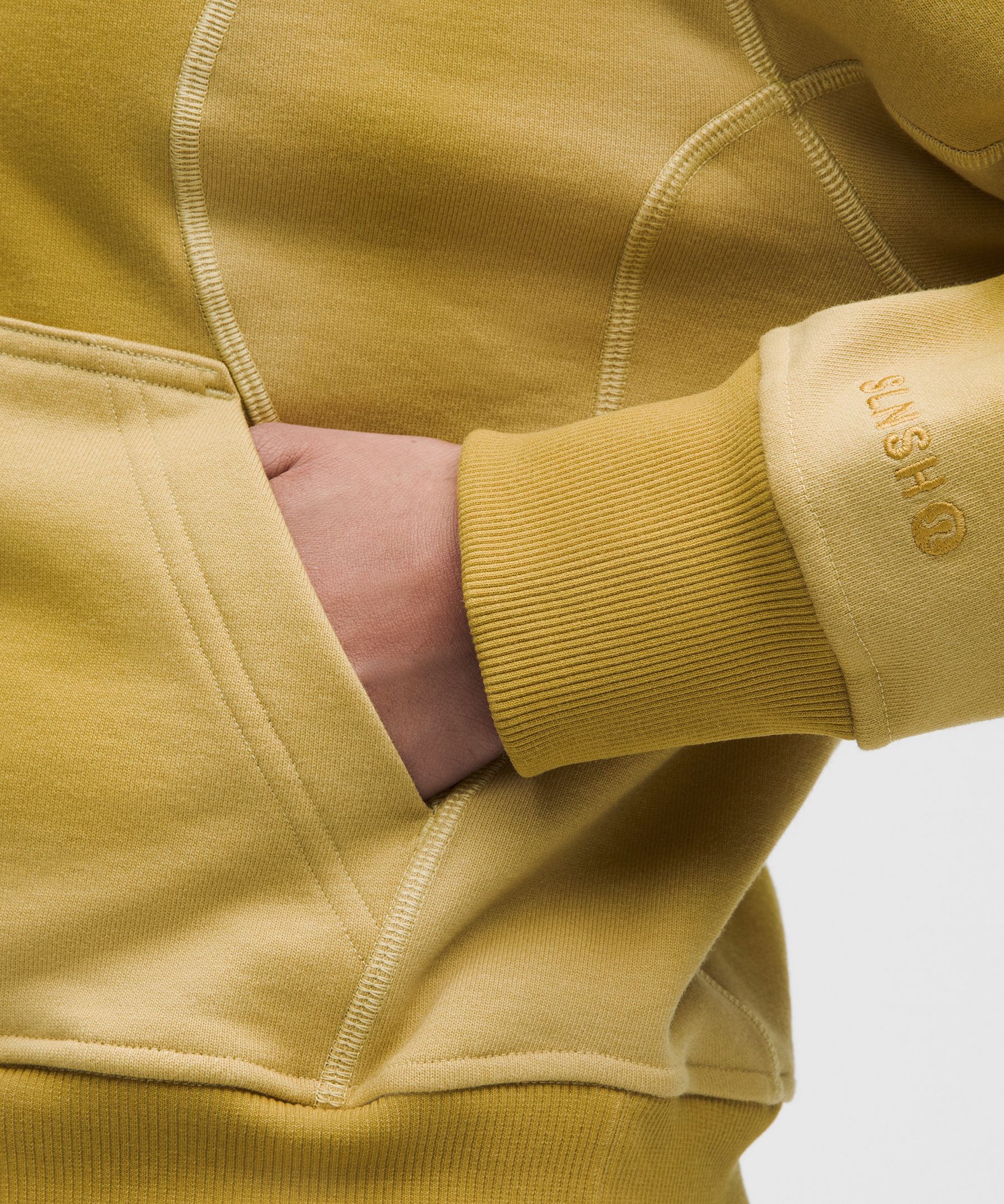 Faded French Terry Full-Zip Hoodie *SLNSH Collection