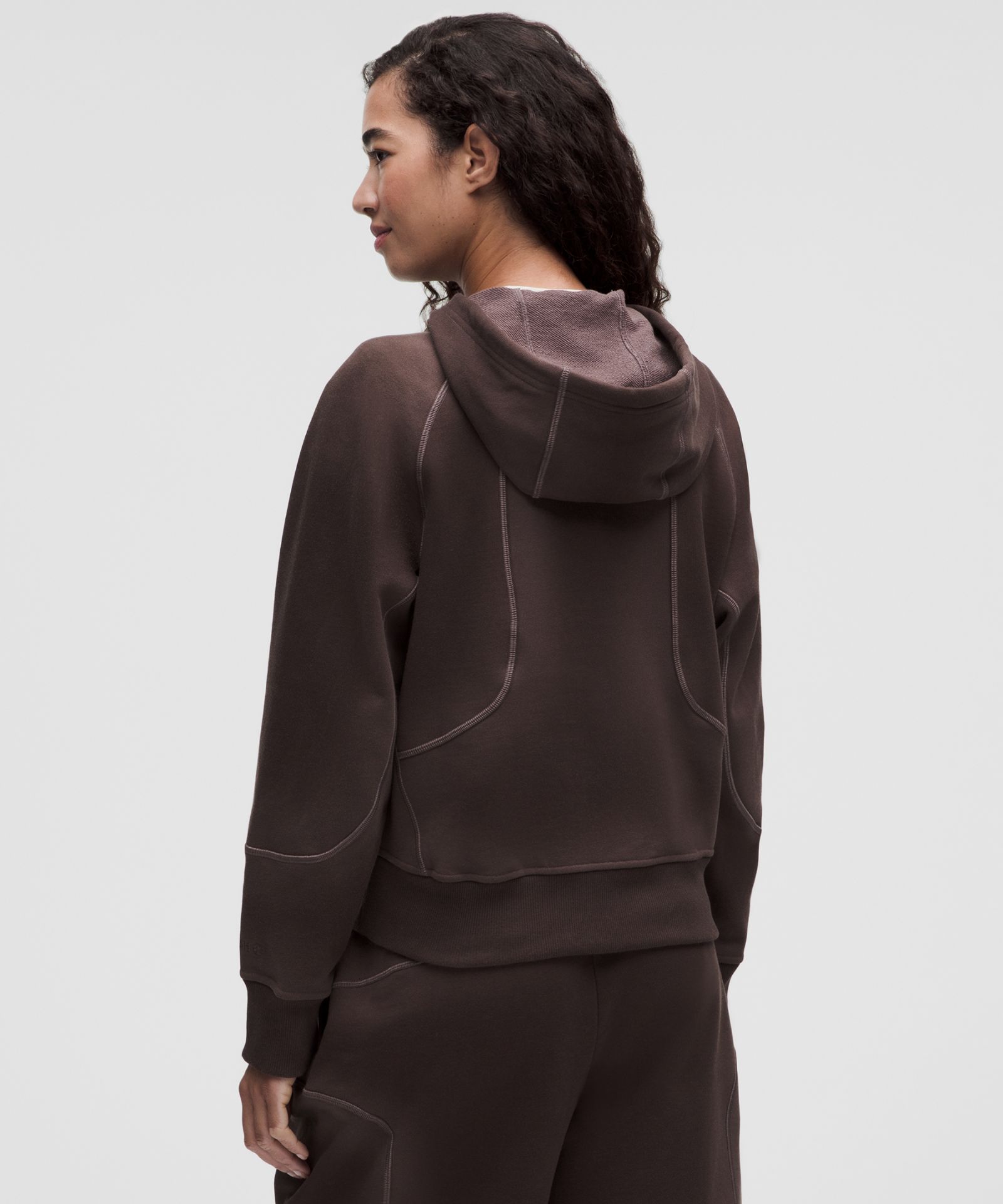 Женское худи Lululemon Faded French Terry на молнии — фото 3