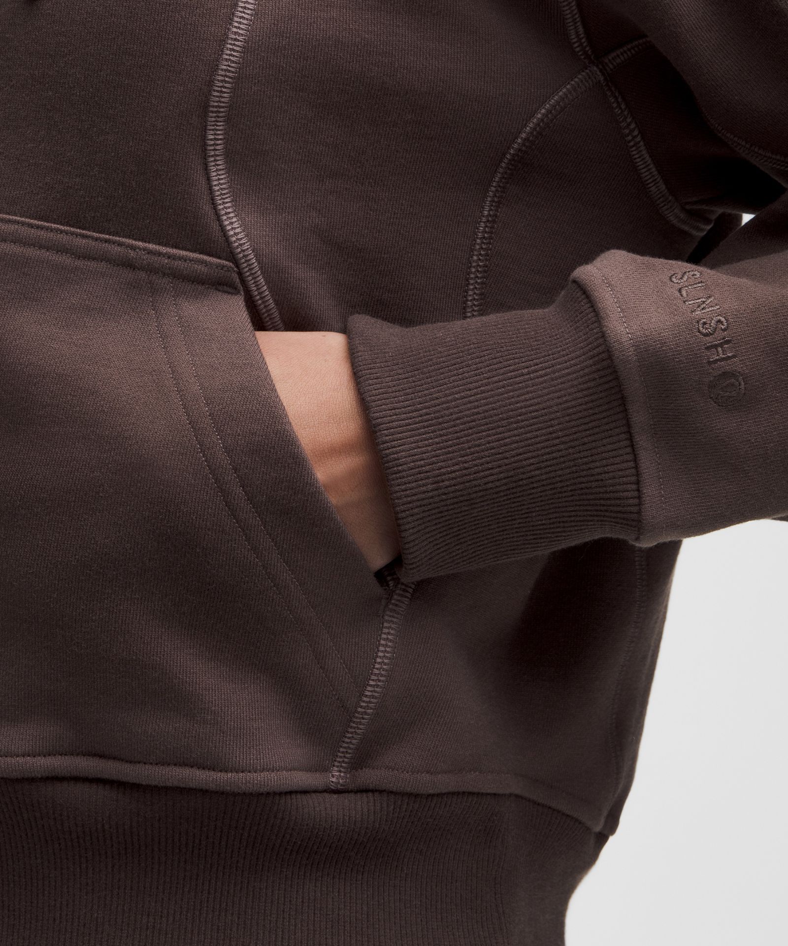 Женское худи Lululemon Faded French Terry на молнии — фото 5