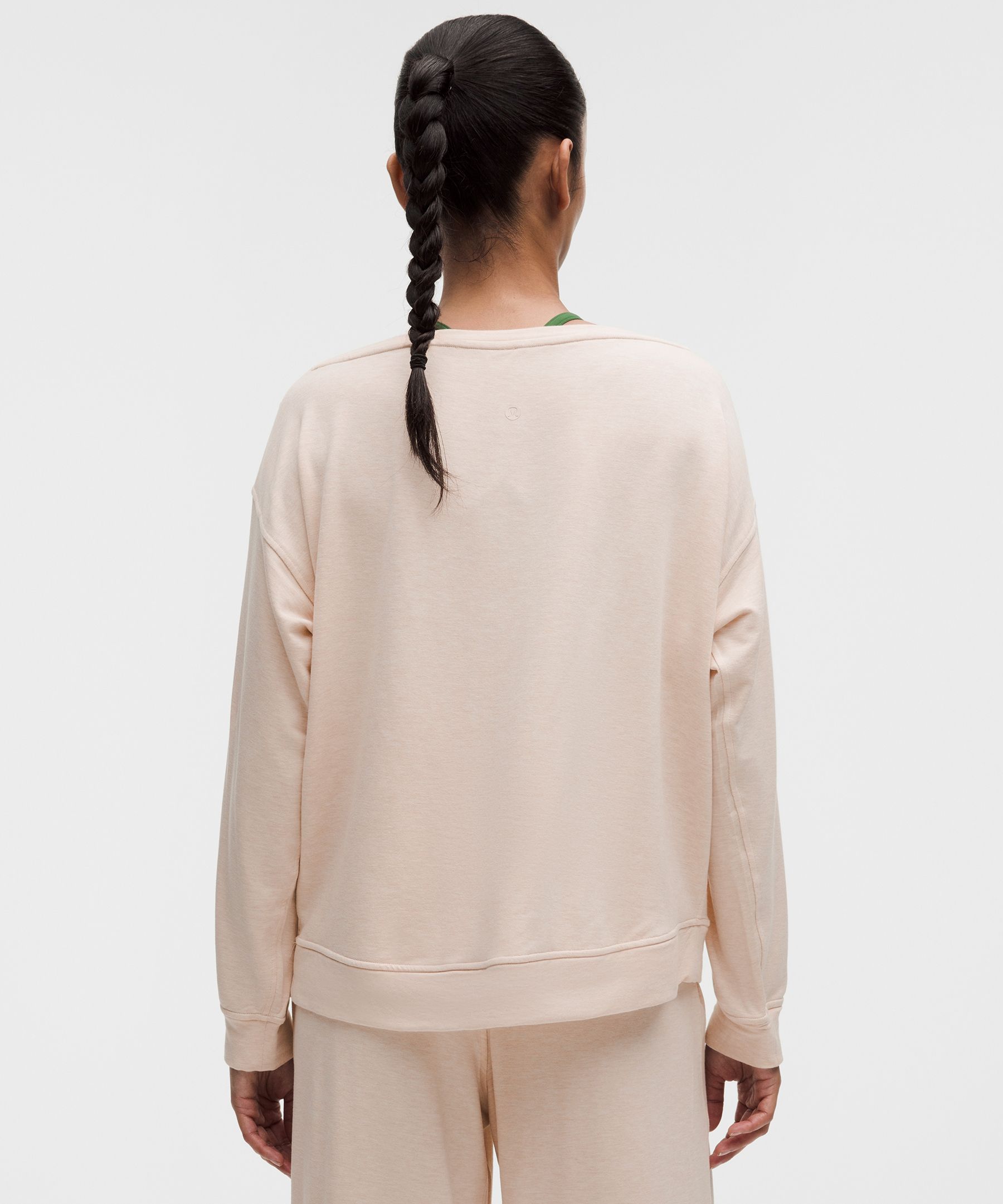 BeCalm Oversized Boatneck Long-Sleeve Shirt
