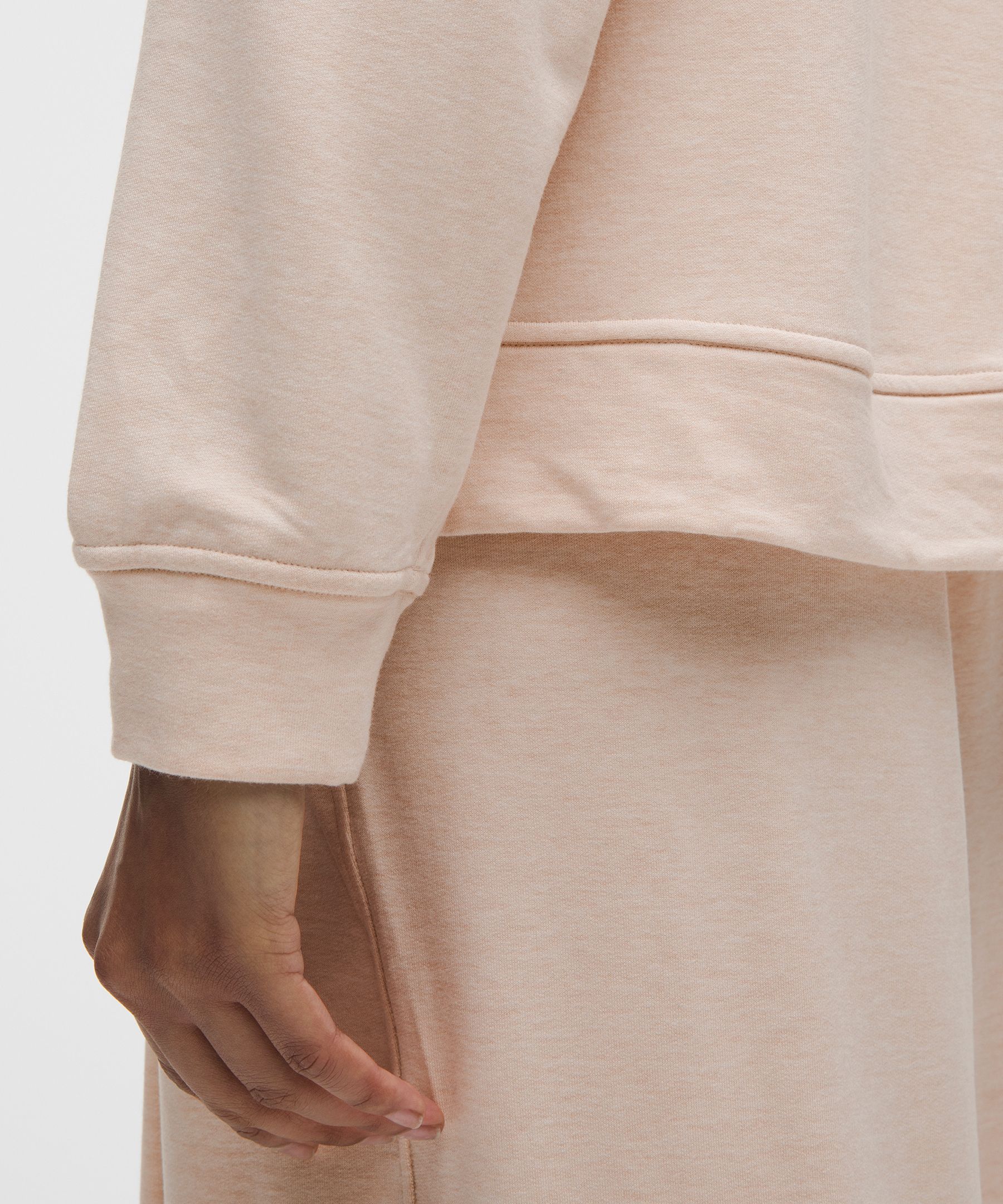 BeCalm Oversized Boatneck Long-Sleeve Shirt