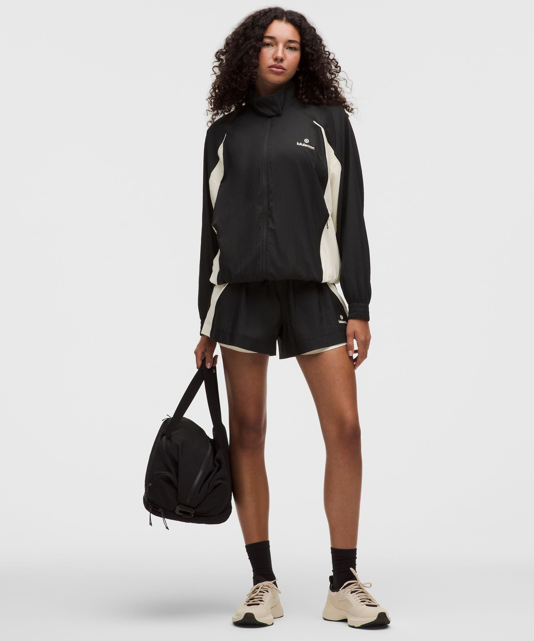 License to Train Textured Nylon Jacket