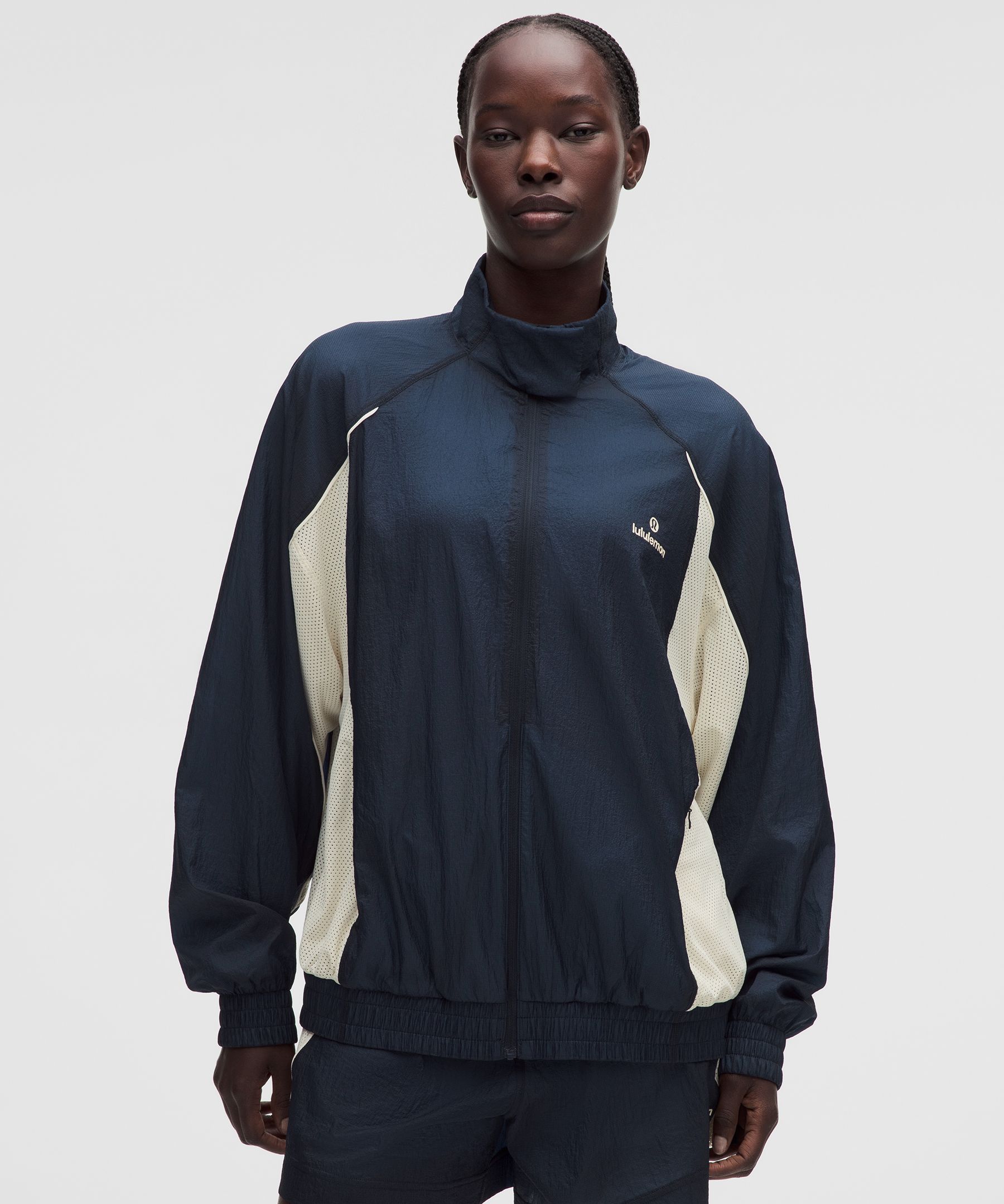 Lululemon License To Train Textured Nylon Jacket