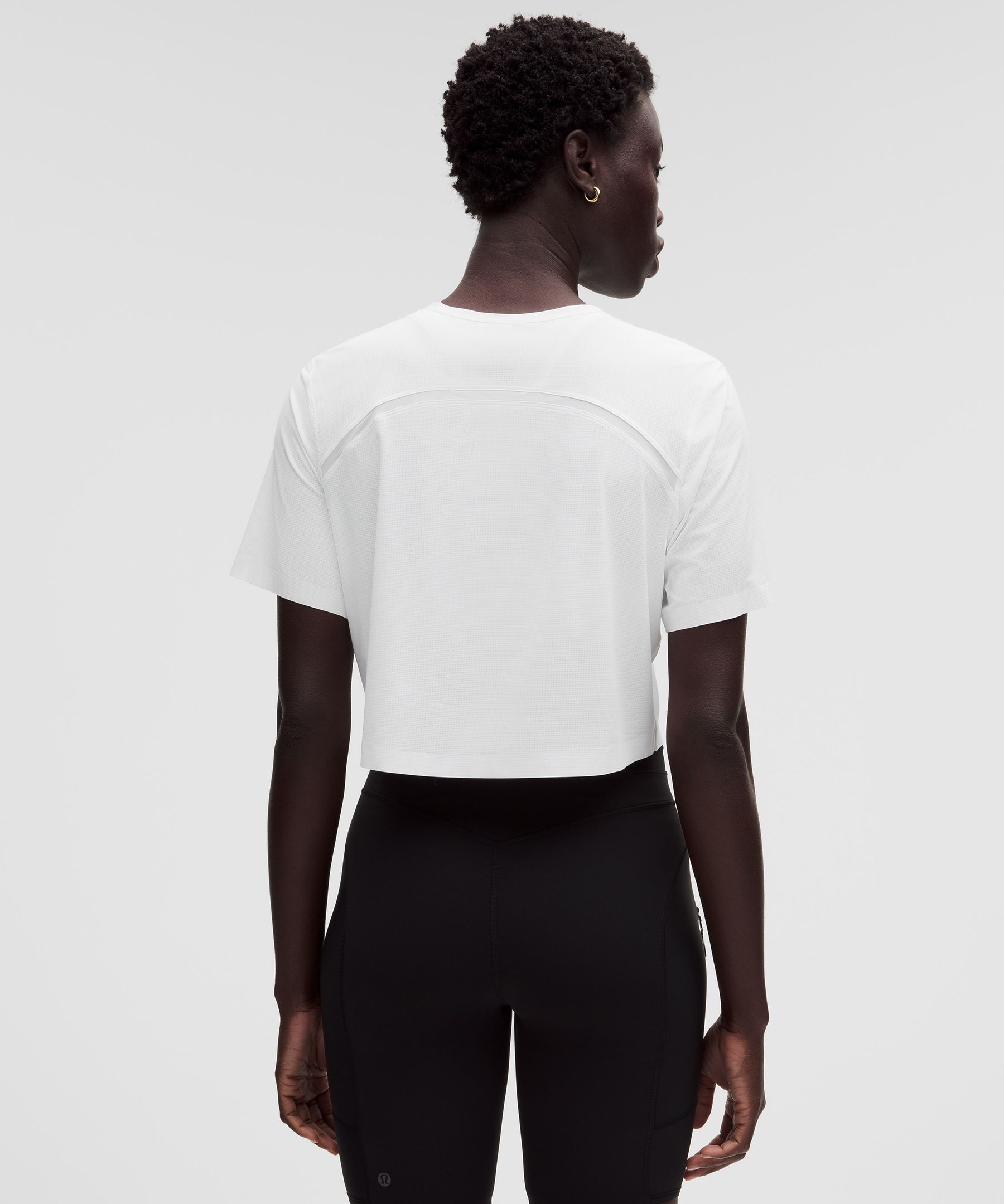 T-shirt de running d&eacute;contract&eacute; et l&eacute;ger