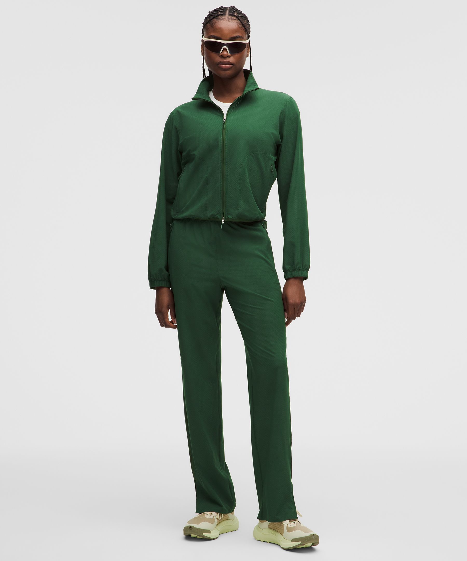 Veste de course en maille texturée