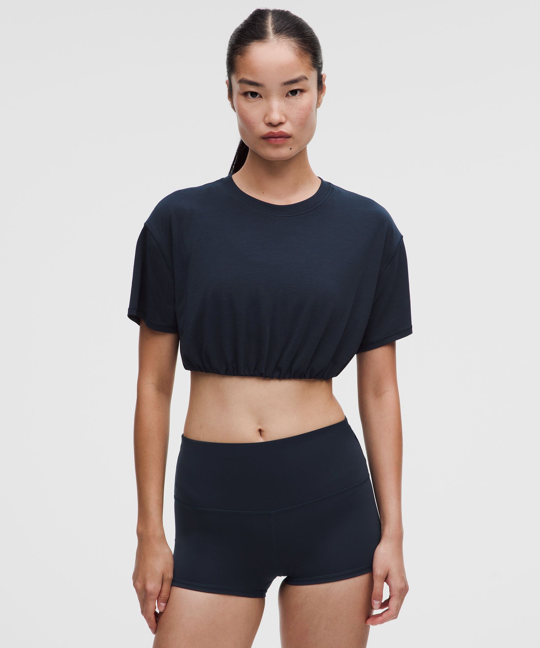 Jersey Training Super-Cropped T-Shirt