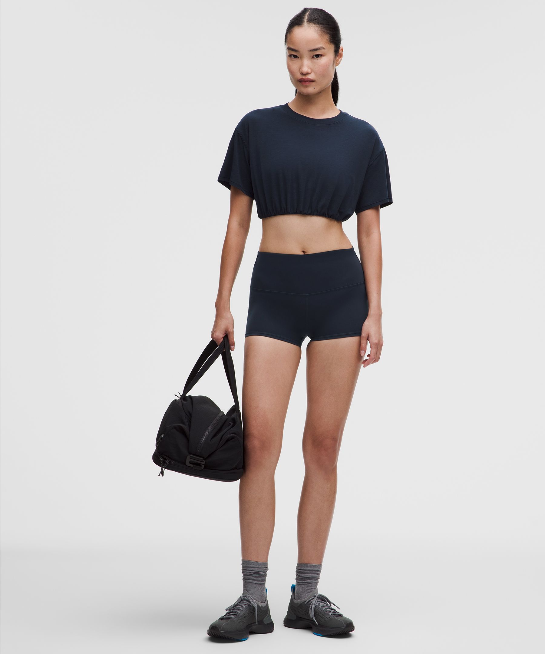 Jersey Training Super-Cropped T-Shirt