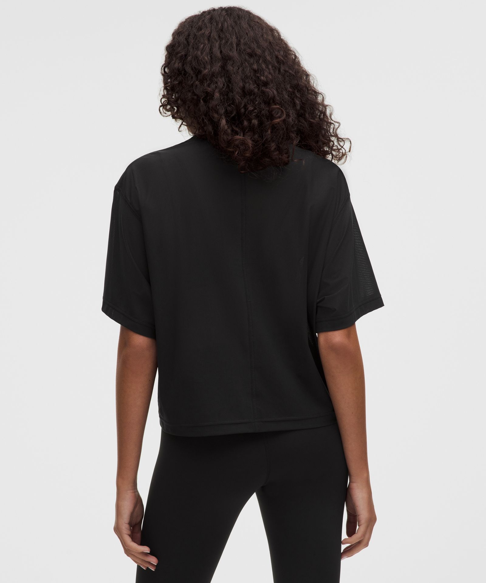 Женская футболка Lululemon Stretch Mesh Relaxed-Fit — фото 3