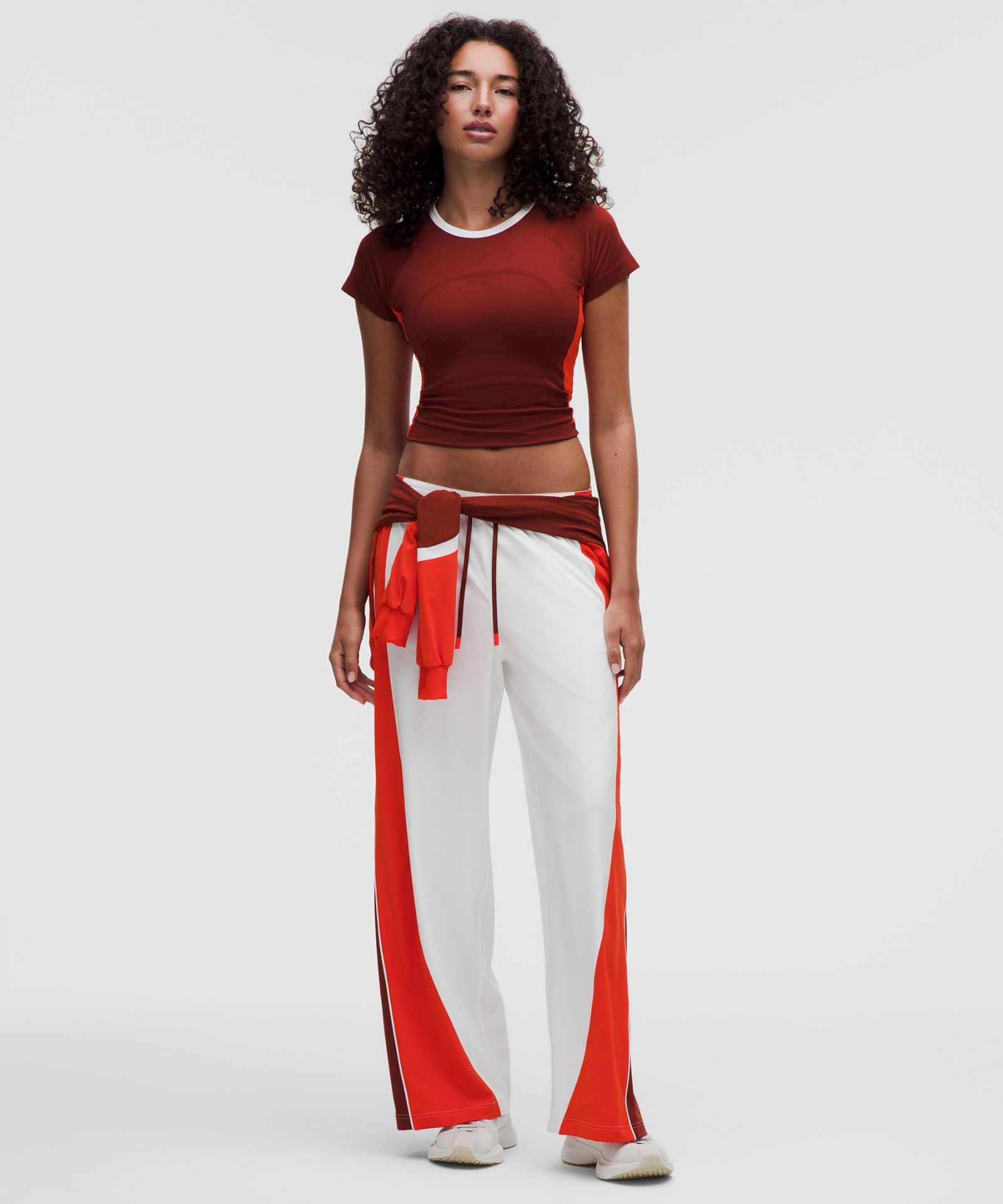 Женская футболка Lululemon Swiftly Tech 2.0 Colourblock — фото 2