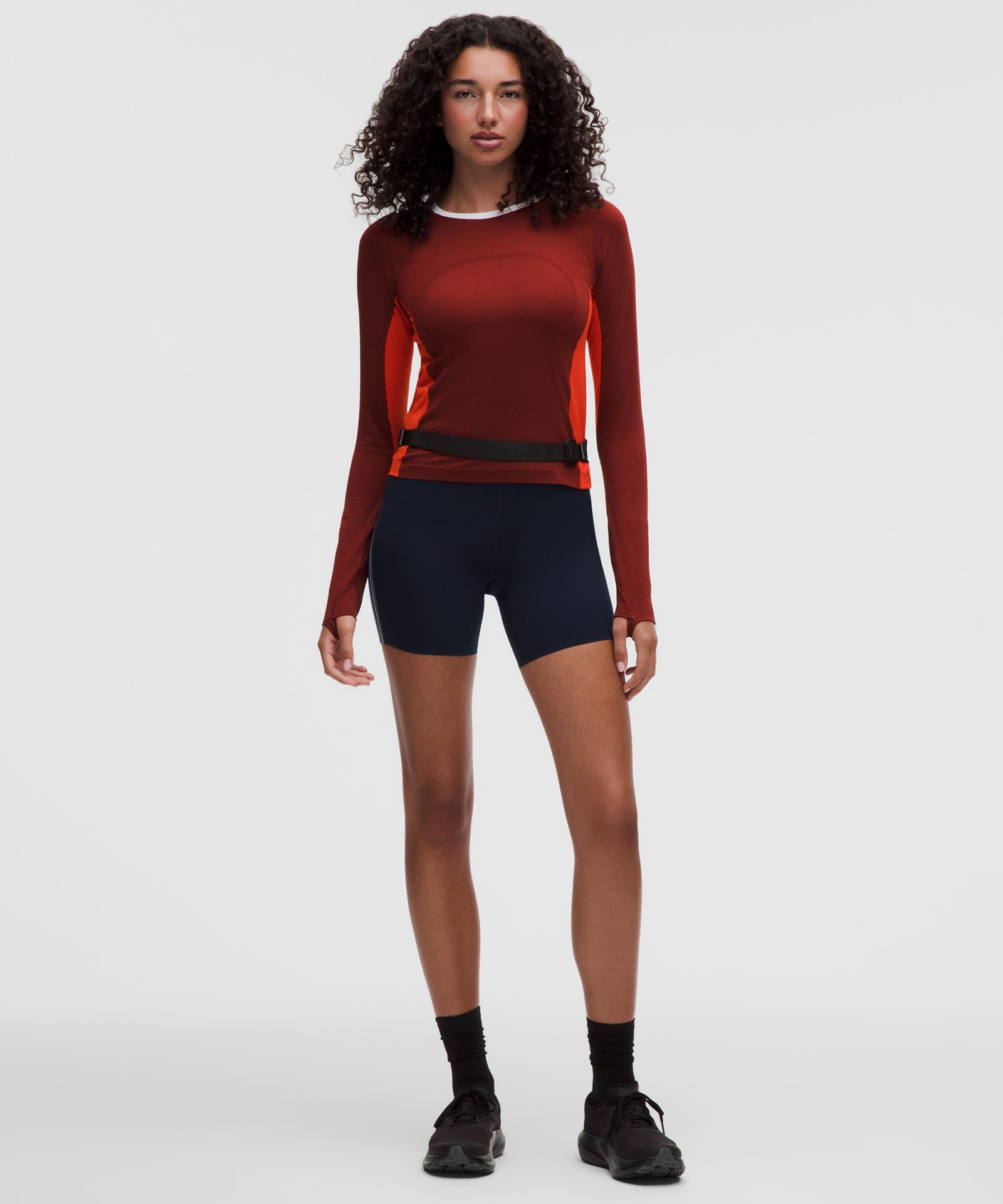 Женский лонгслив Lululemon Swiftly Tech 2.0 Colour Block — фото 2