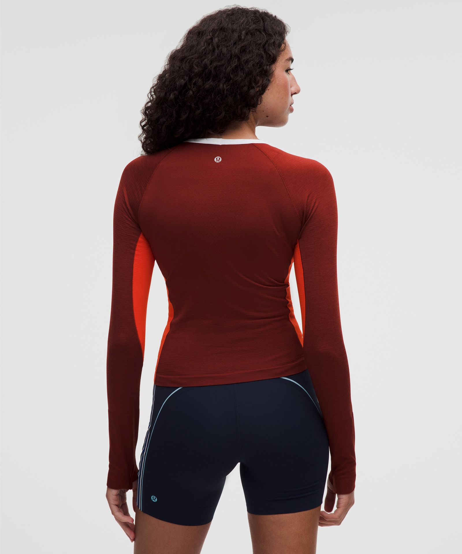 Женский лонгслив Lululemon Swiftly Tech 2.0 Colour Block — фото 3