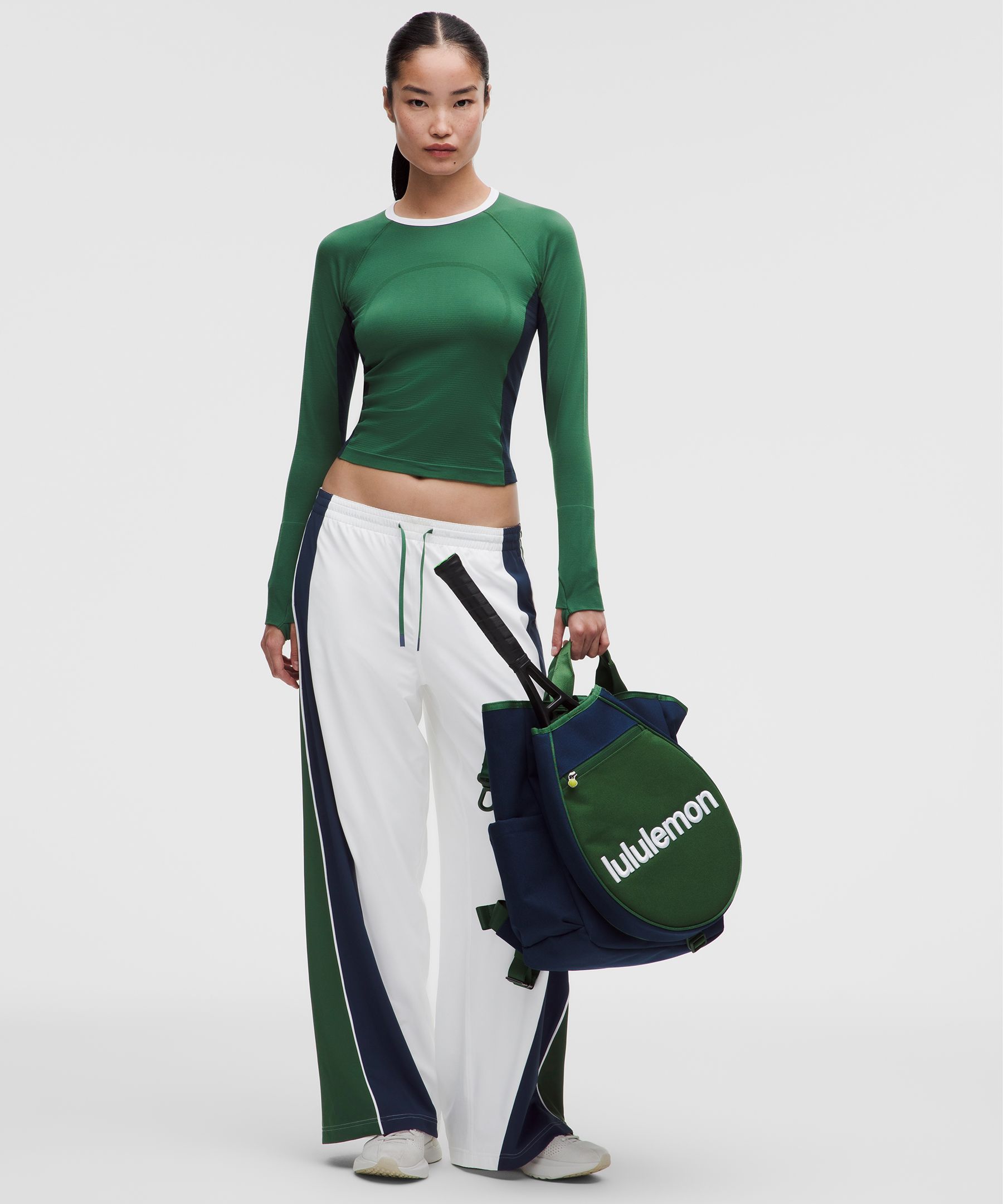 Swiftly Tech Long-Sleeve 2.0 Waist Length *Colour Block