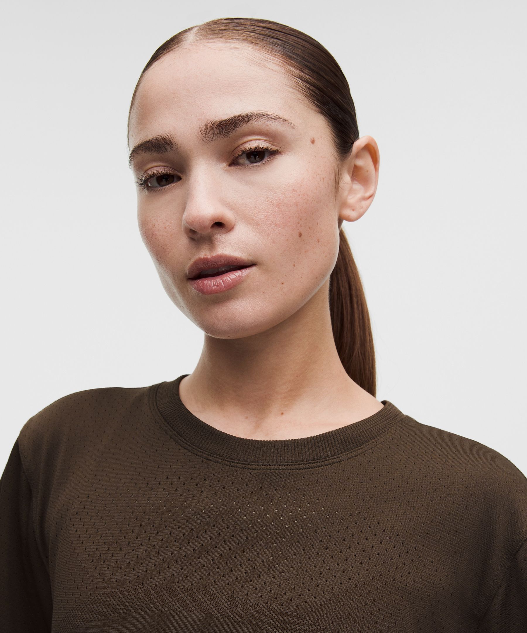 Swiftly Relaxed Short-Sleeve Shirt Hip Length *Logo