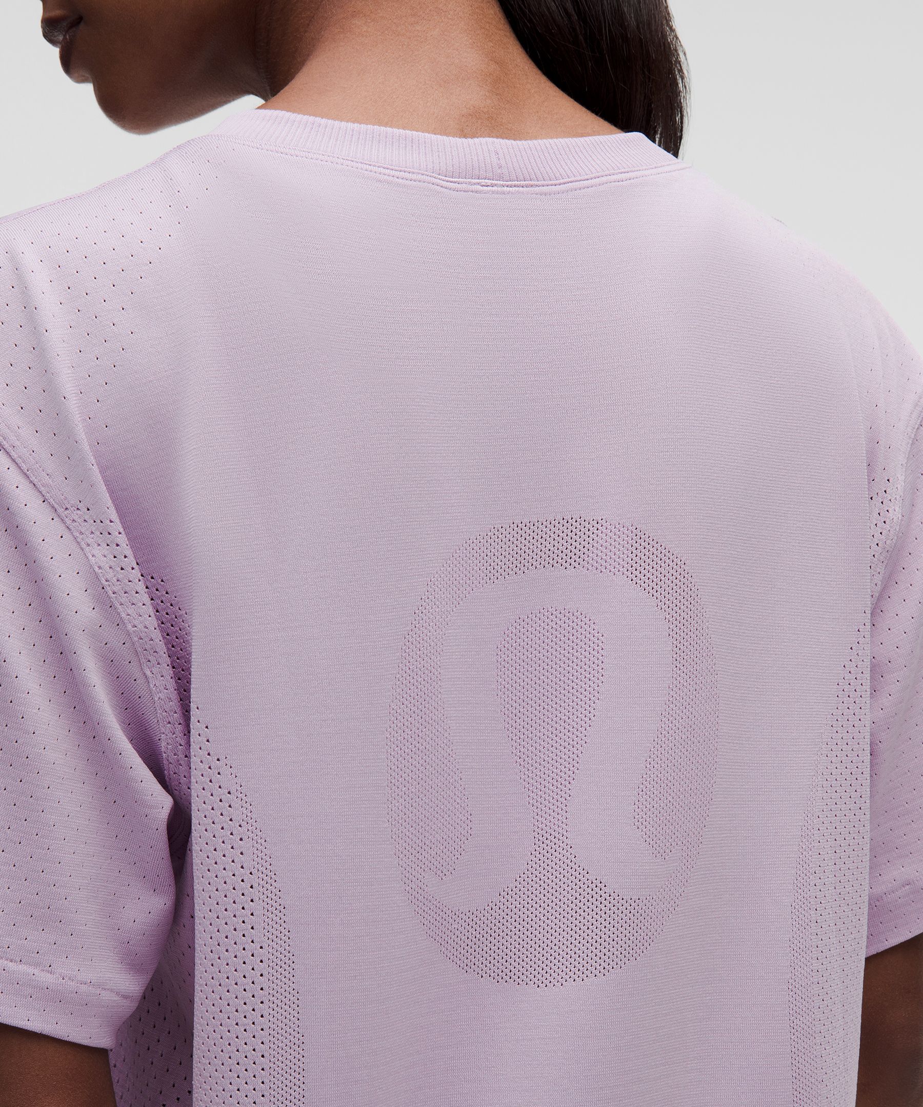 Swiftly Relaxed Short-Sleeve Shirt Hip Length *Logo