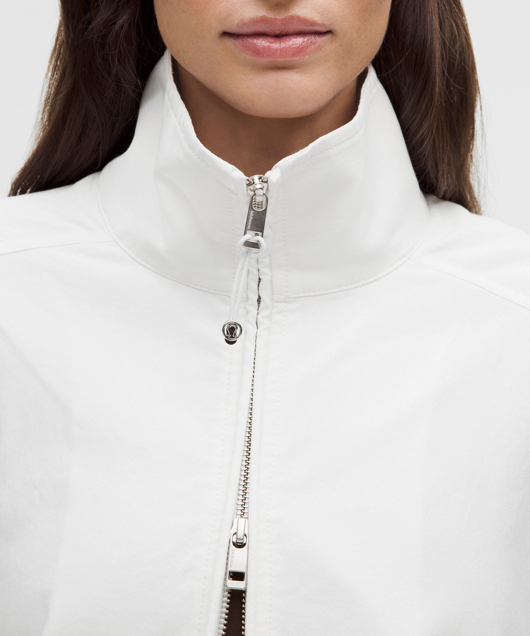 LuluLinen Funnel-Neck Jacket