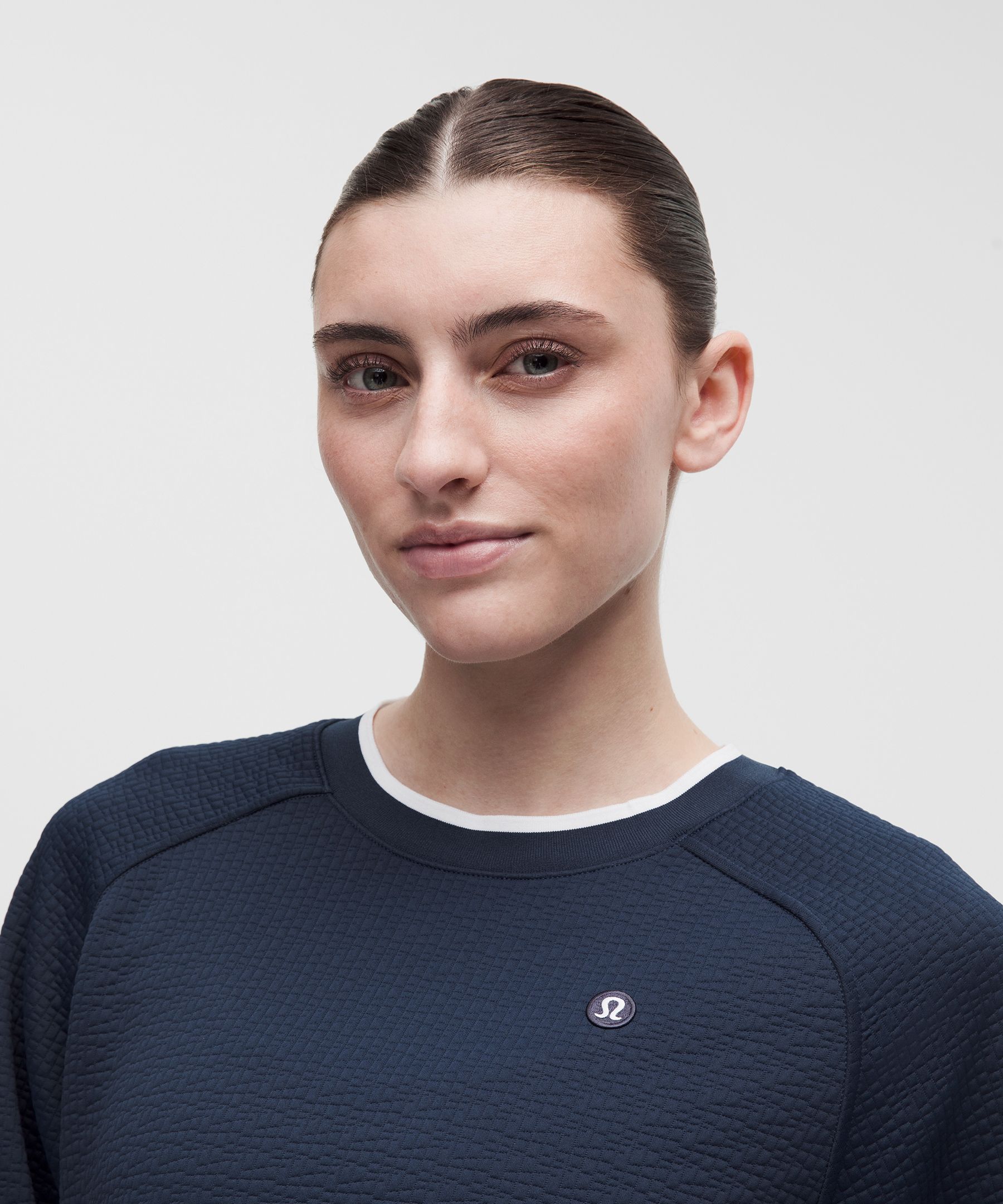 Jacquard High-Low Golf Pullover