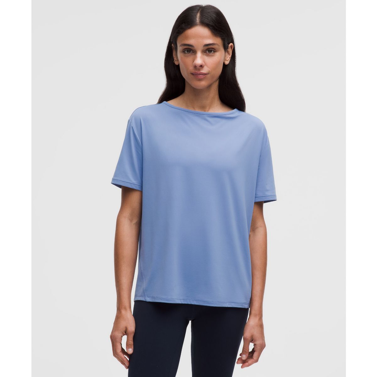 SmoothCover Mesh-Back Short-Sleeve Shirt
