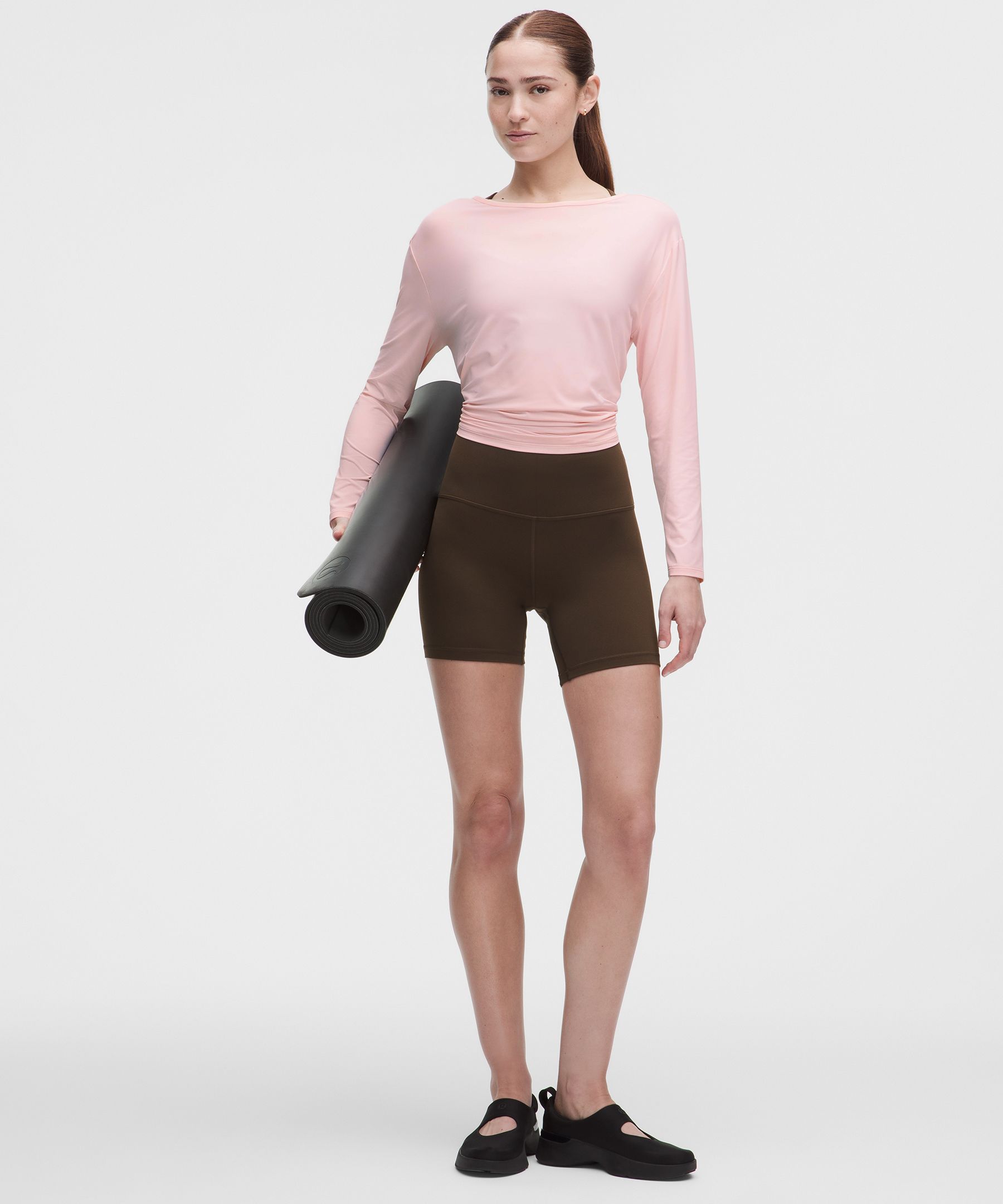SmoothCover Mesh-Back Long-Sleeve Shirt