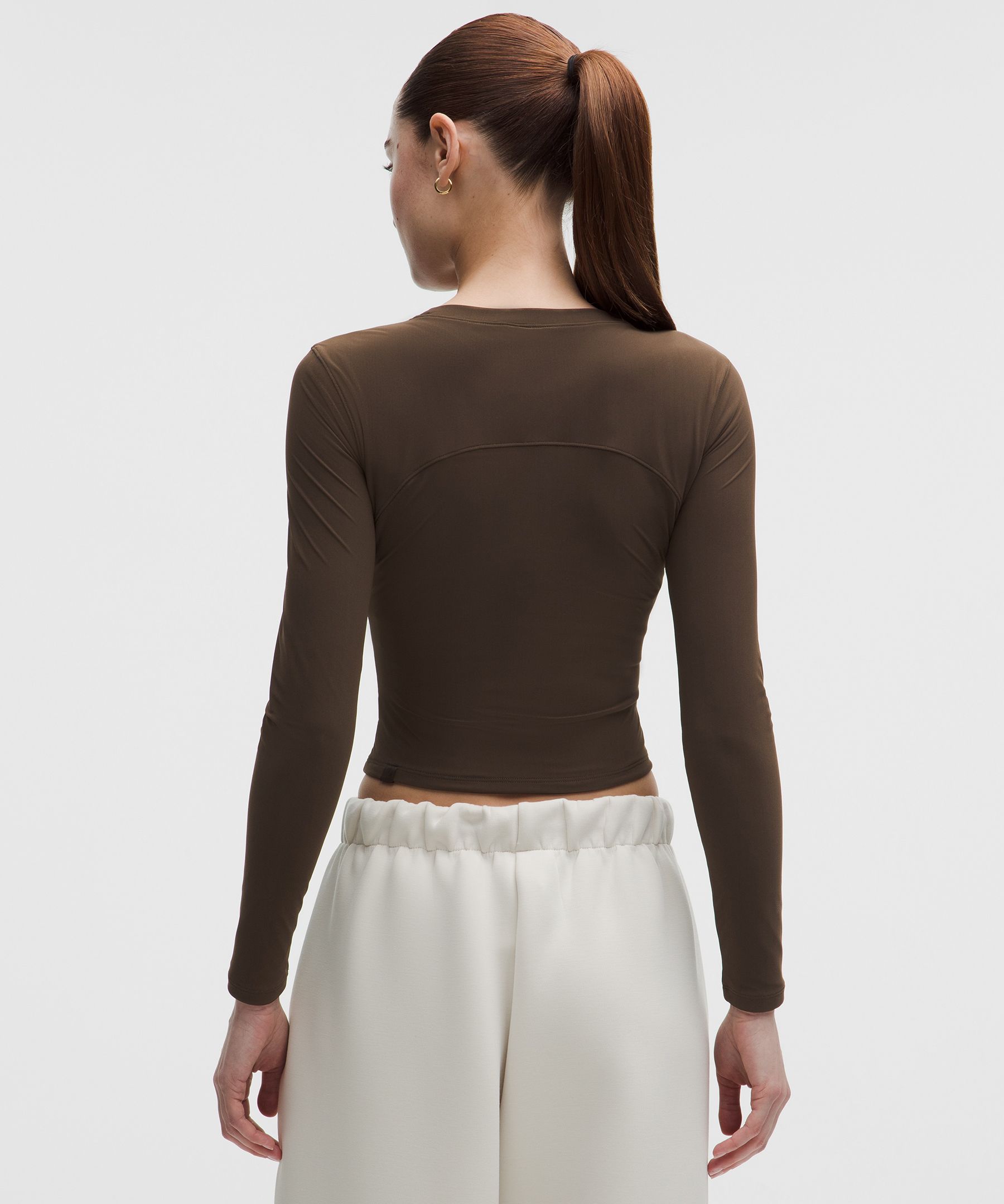 Nulu with Mesh Overlay Long-Sleeve Shirt | lululemon | HK