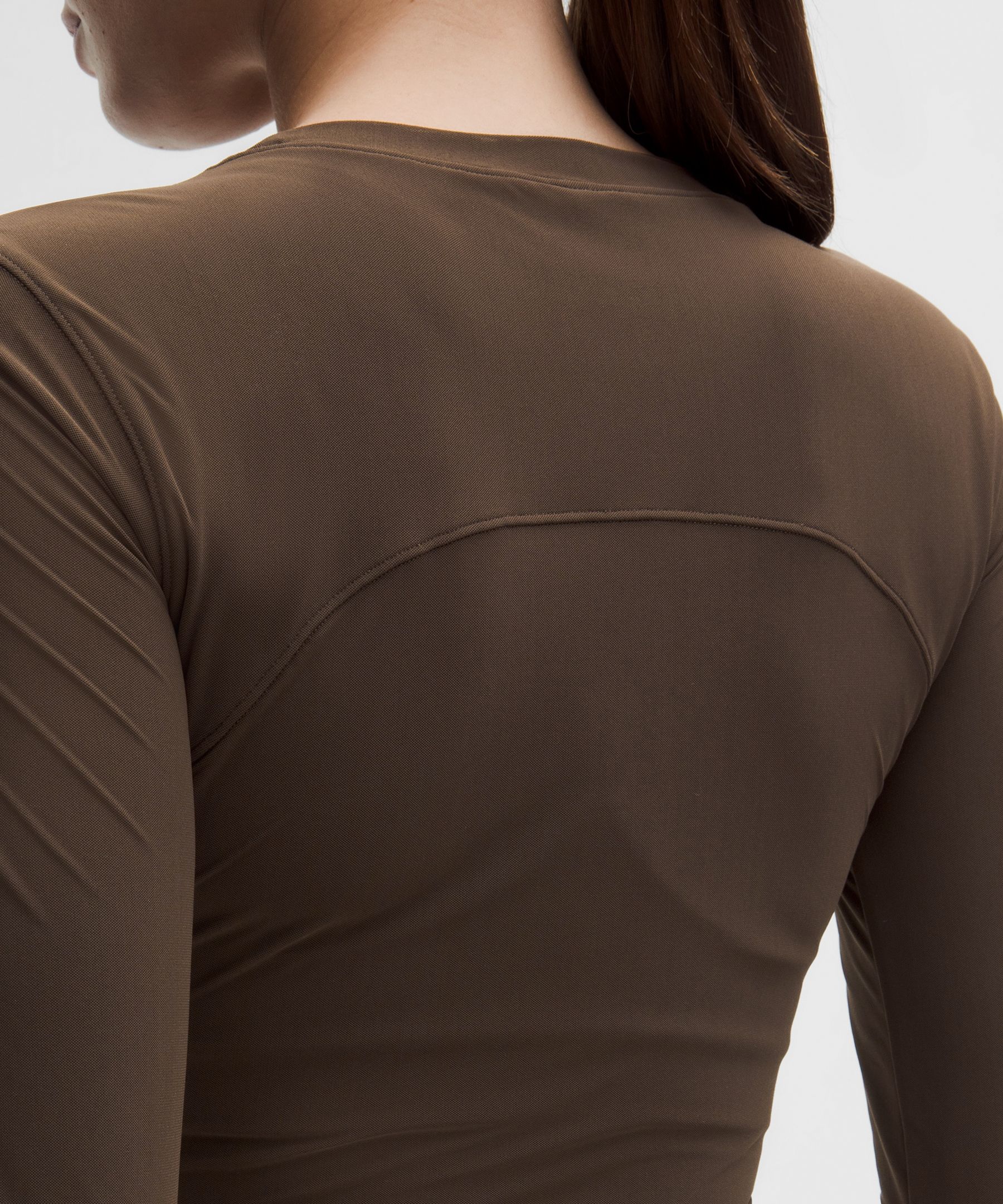 Nulu with Mesh Overlay Long-Sleeve Shirt | lululemon | HK