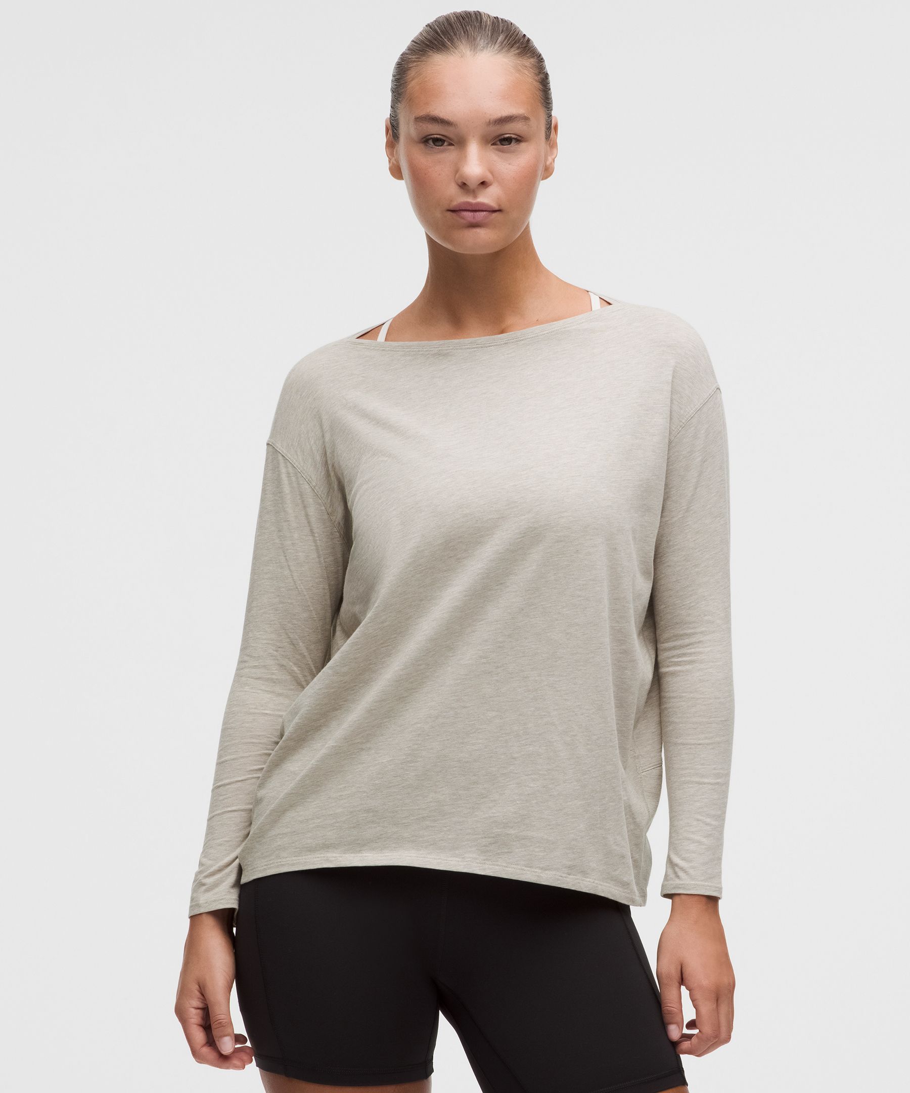 Back In Action Organic Cotton-Blend Long-Sleeve Shirt