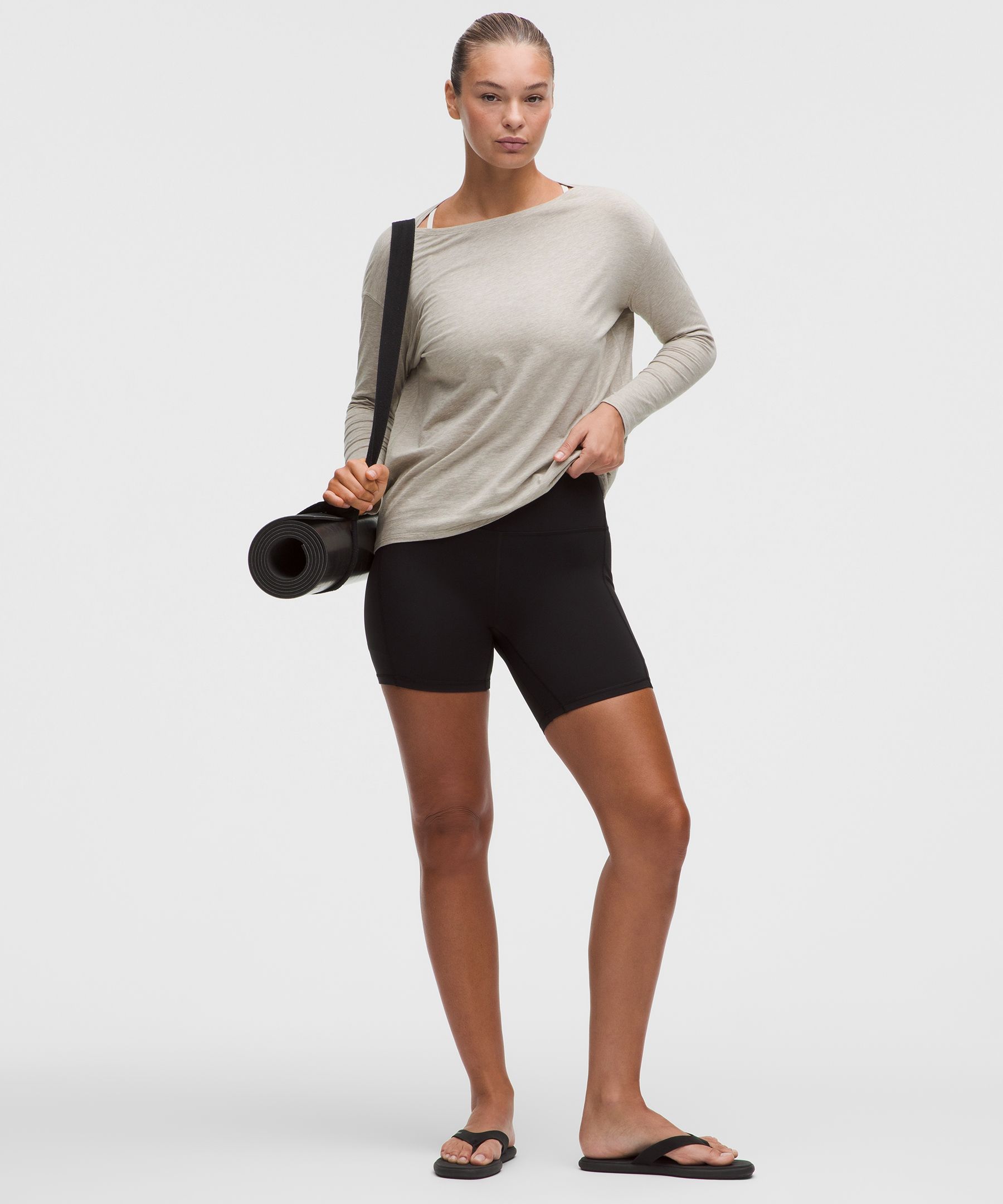 Back In Action Organic Cotton-Blend Long-Sleeve Shirt